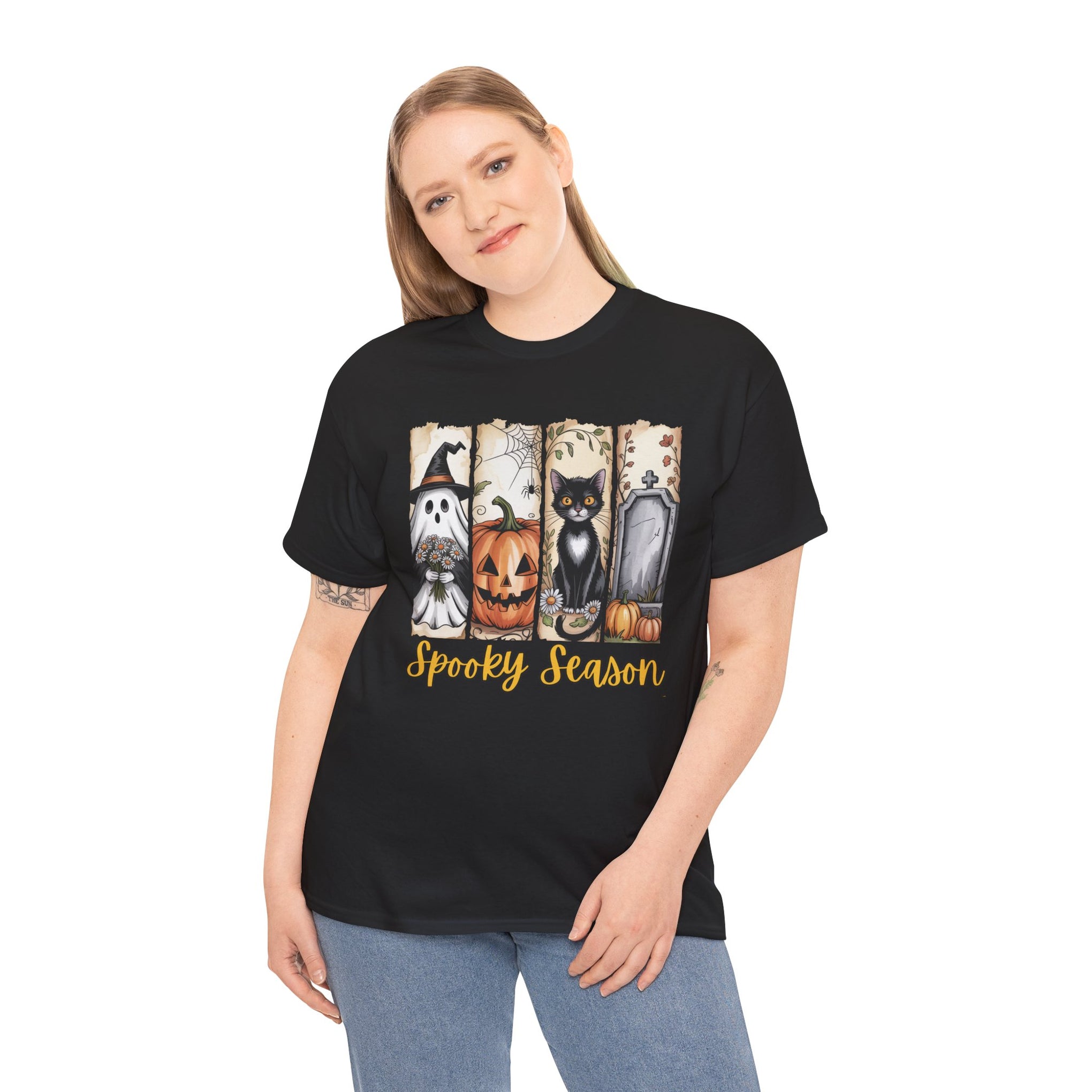 Spooky Season, Brushstroke Halloween, Halloween Shirt
