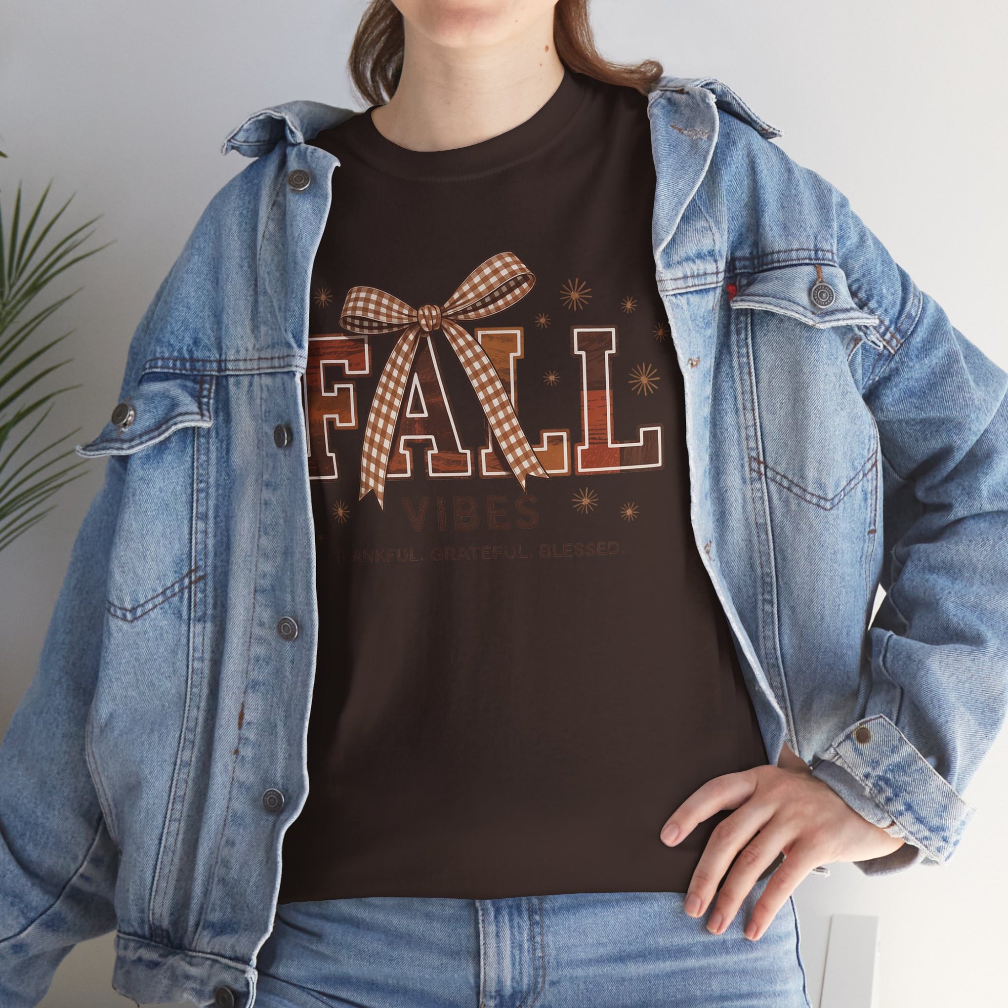 Fall Vibes, Thankful - Grateful - Blessed, Fall T-Shirt, Fall, Autumn Shirt, Halloween Shirt