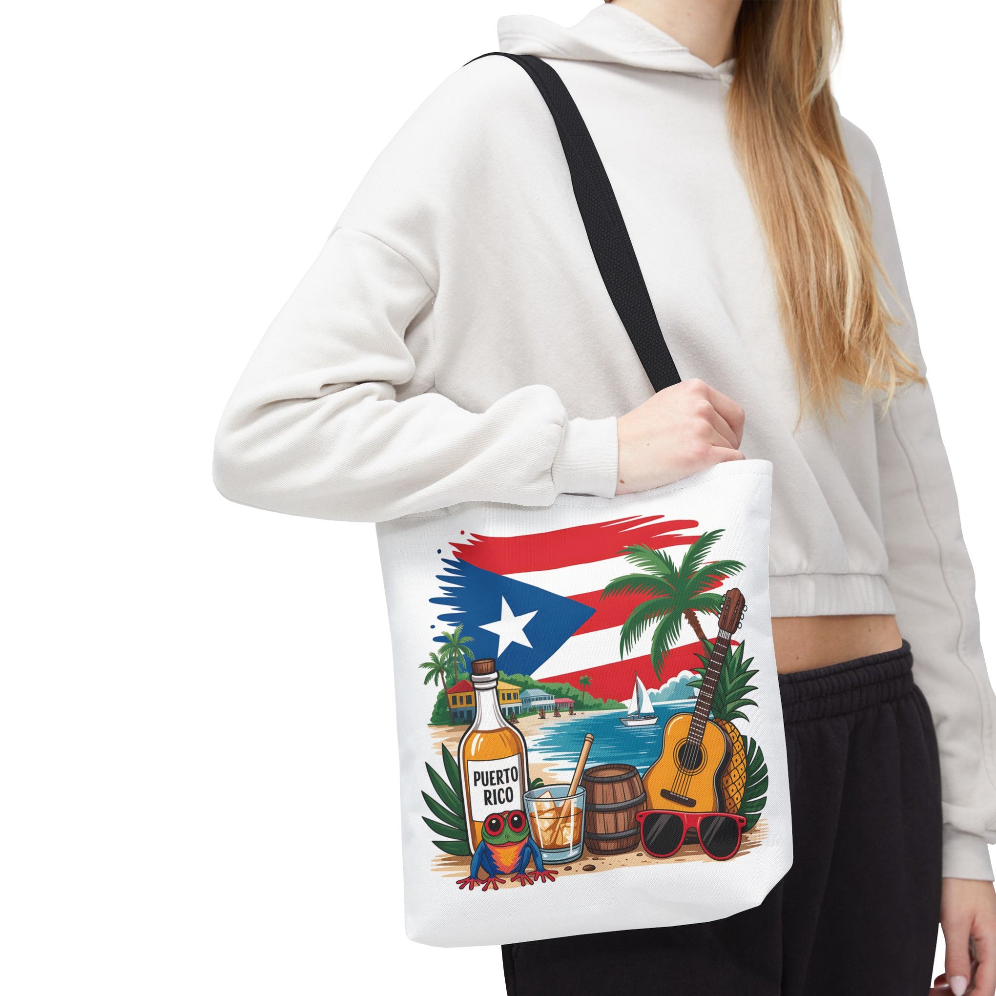 Coqui,  Puerto Rico,  Boricua Tote Bag