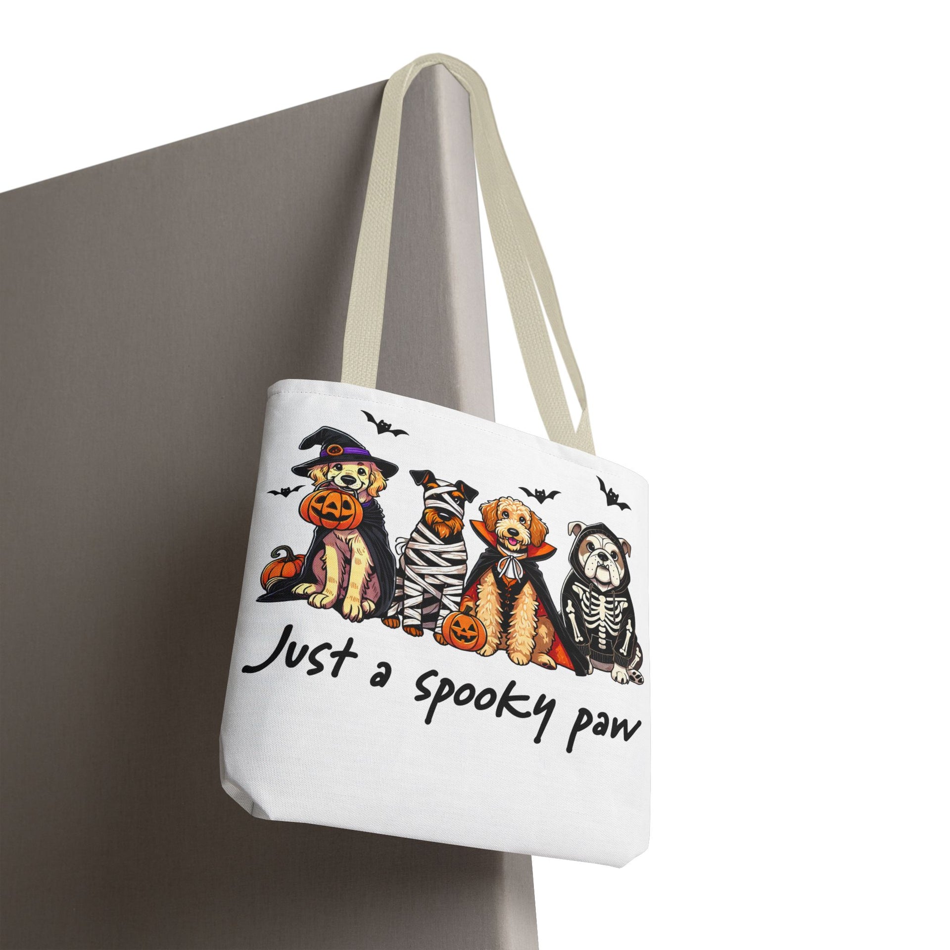 Halloween Dog Just a Spooky Paw Bag