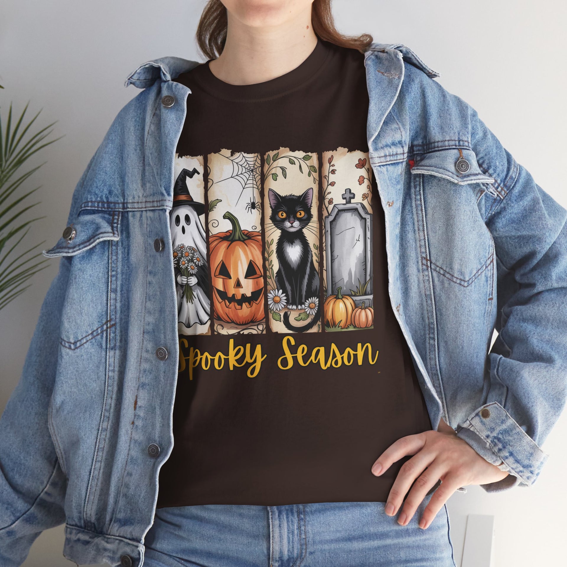 Spooky Season, Brushstroke Halloween, Halloween Shirt