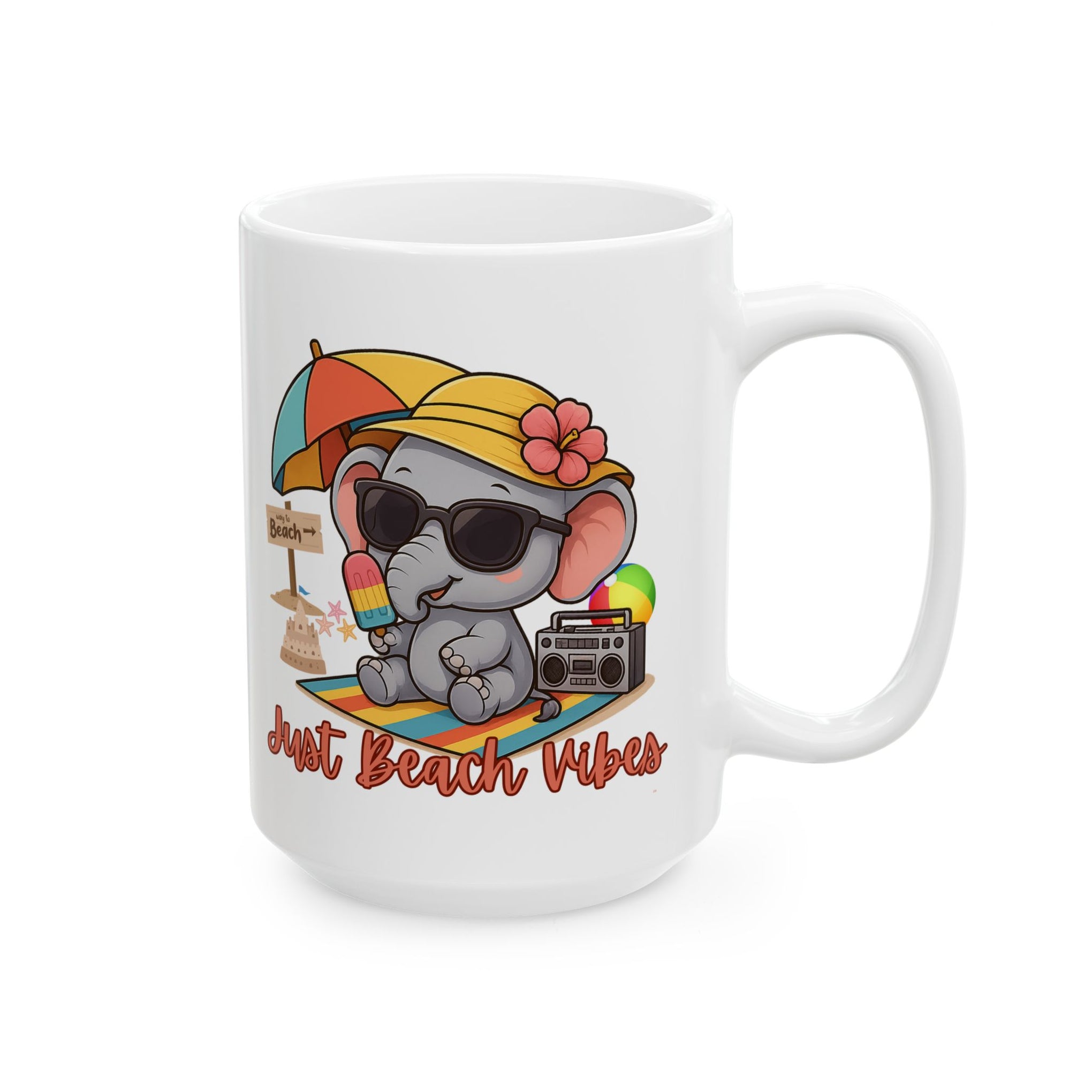 Just Beach Vibes Coffee Cup