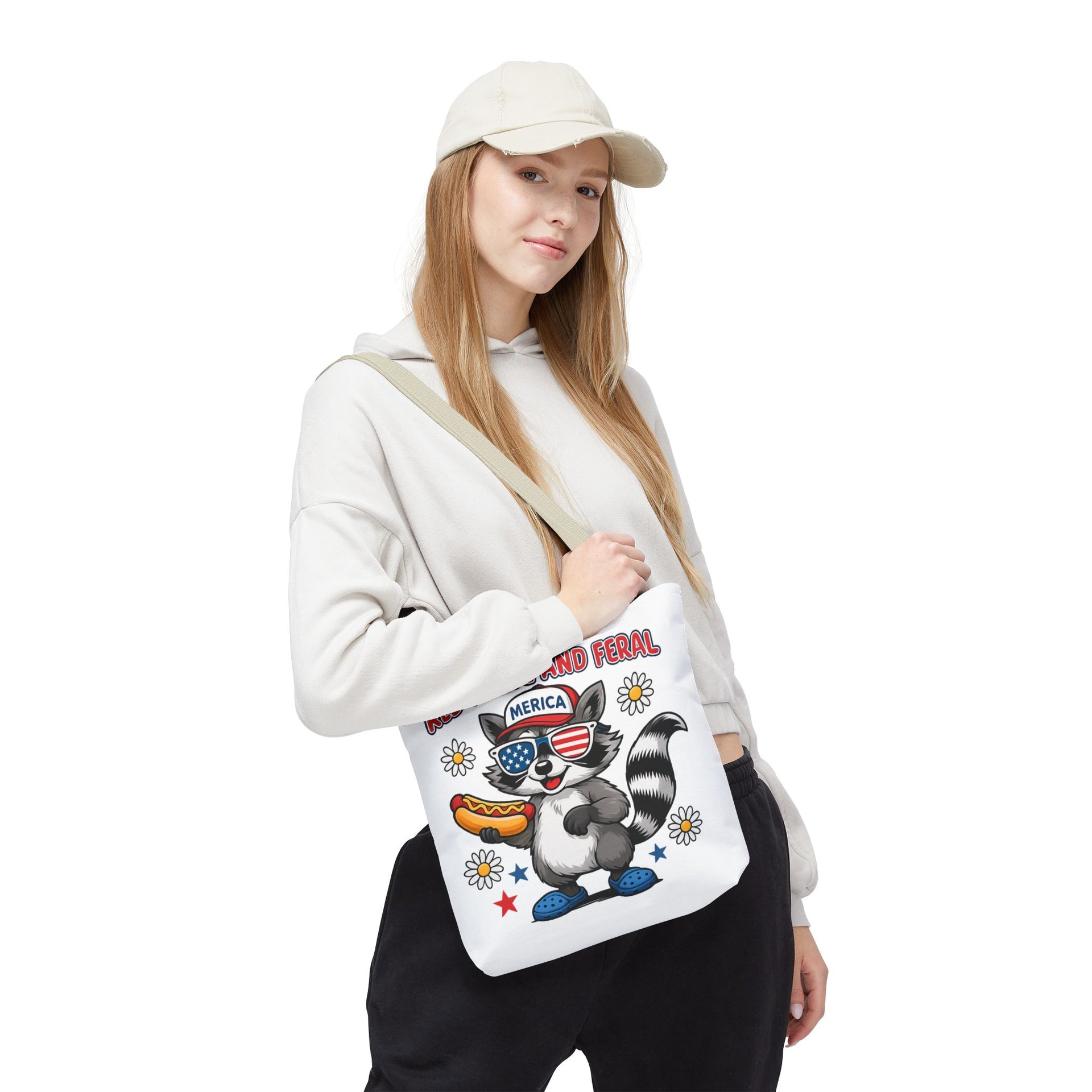 Red, White and Feral Summer Bag