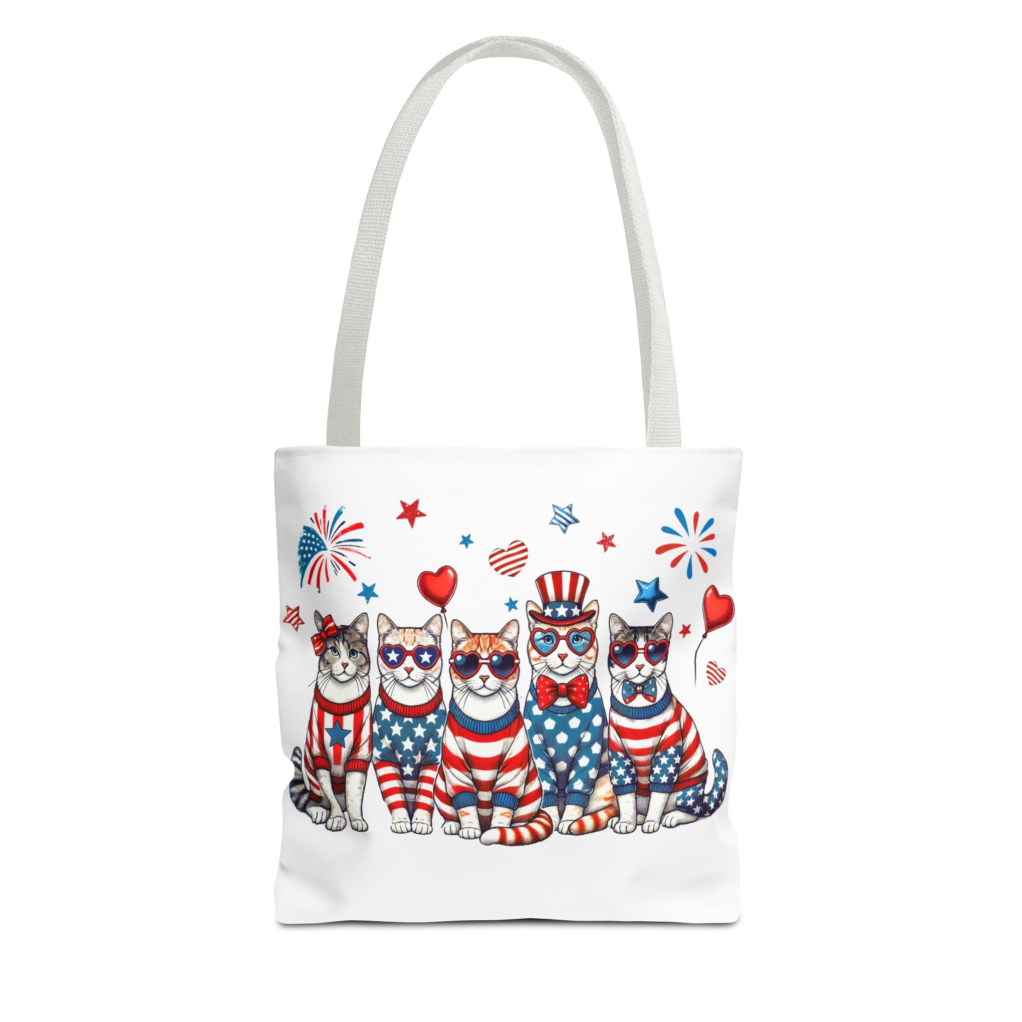 4th of July Patriotic Cat Bag