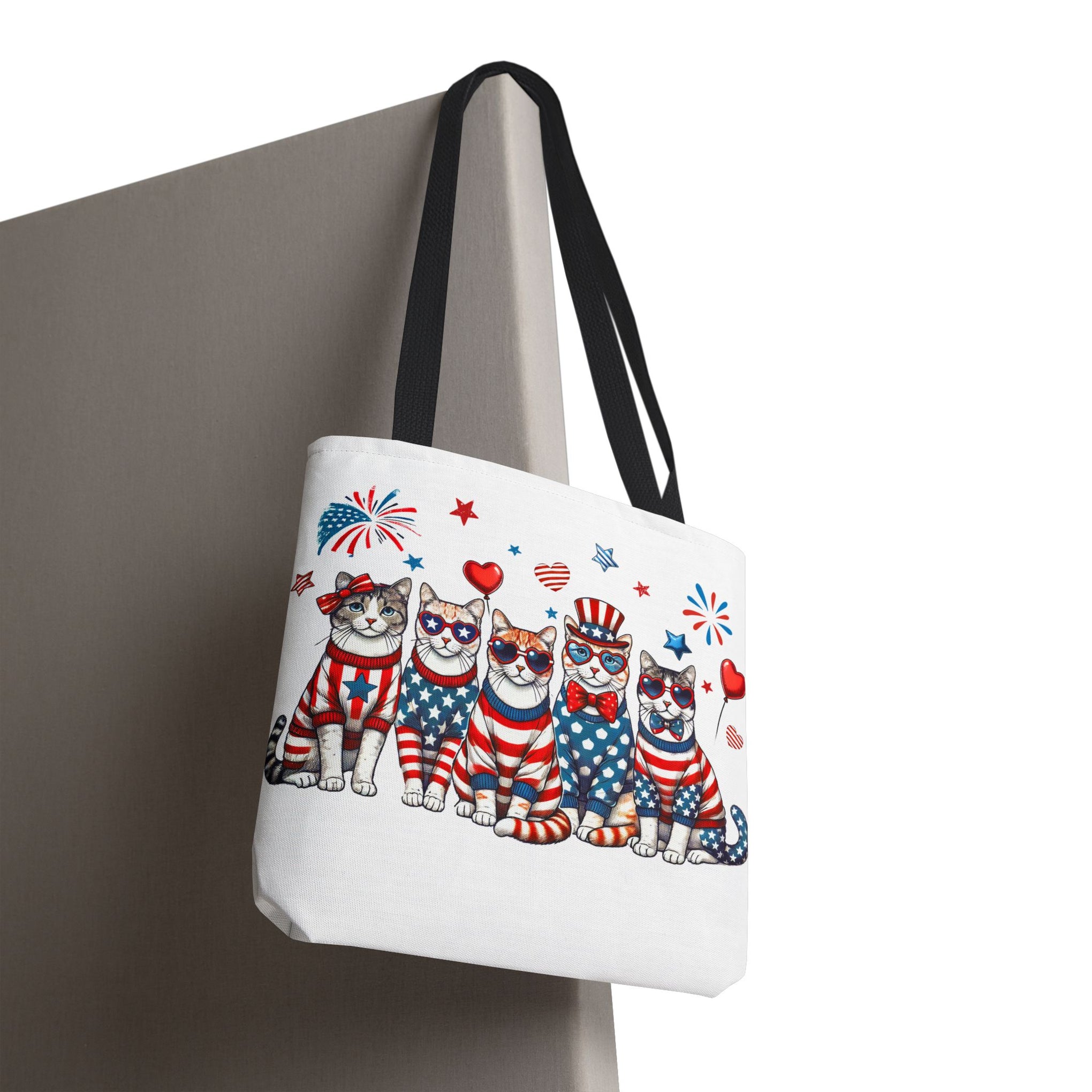 4th of July Patriotic Cat Bag
