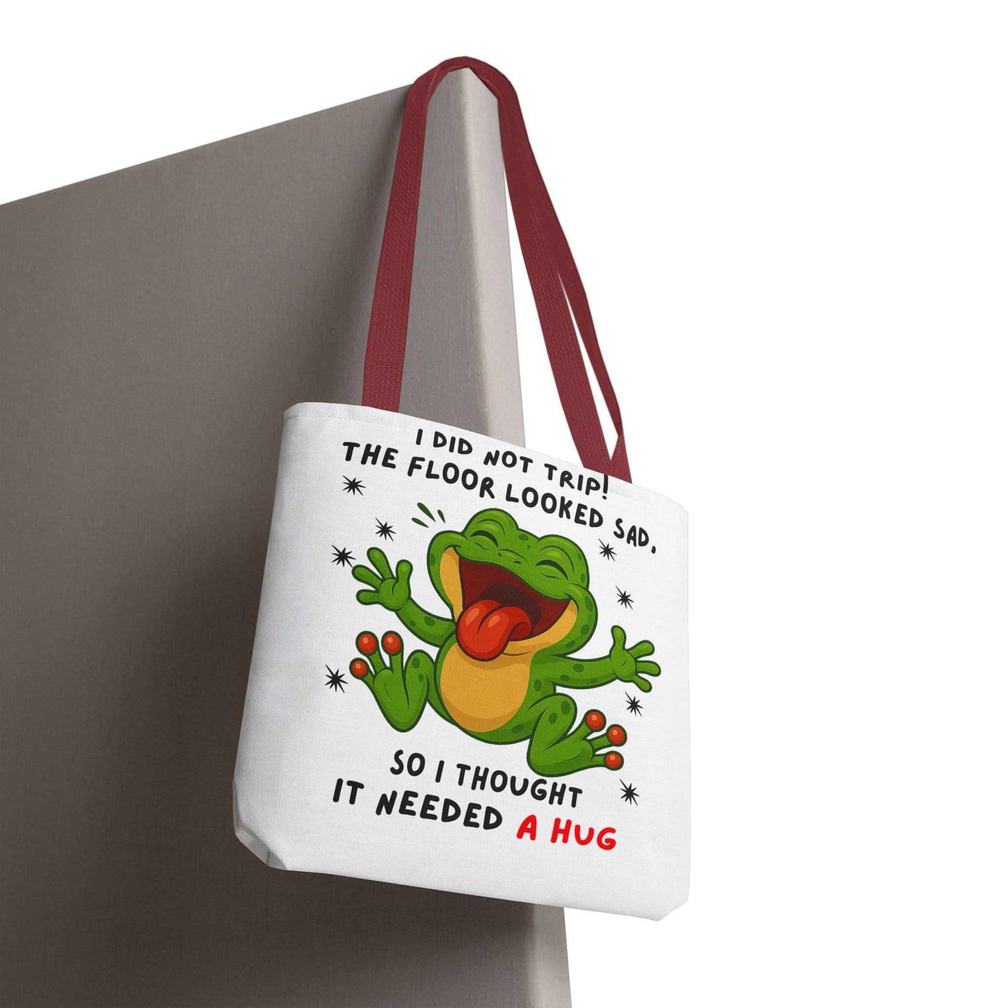 I did not trip the floor looked sad so I thought it needed a hug Summer bag