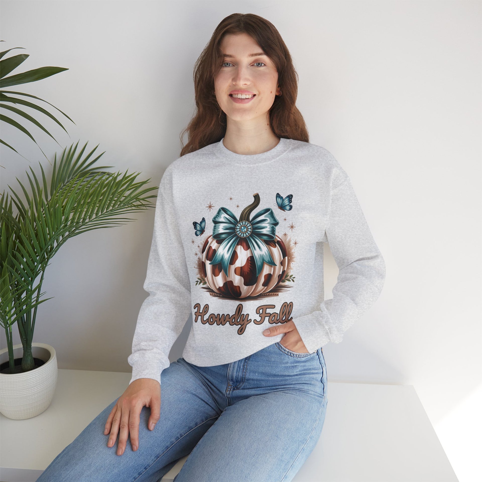 Western Pumpkin Sweatshirt