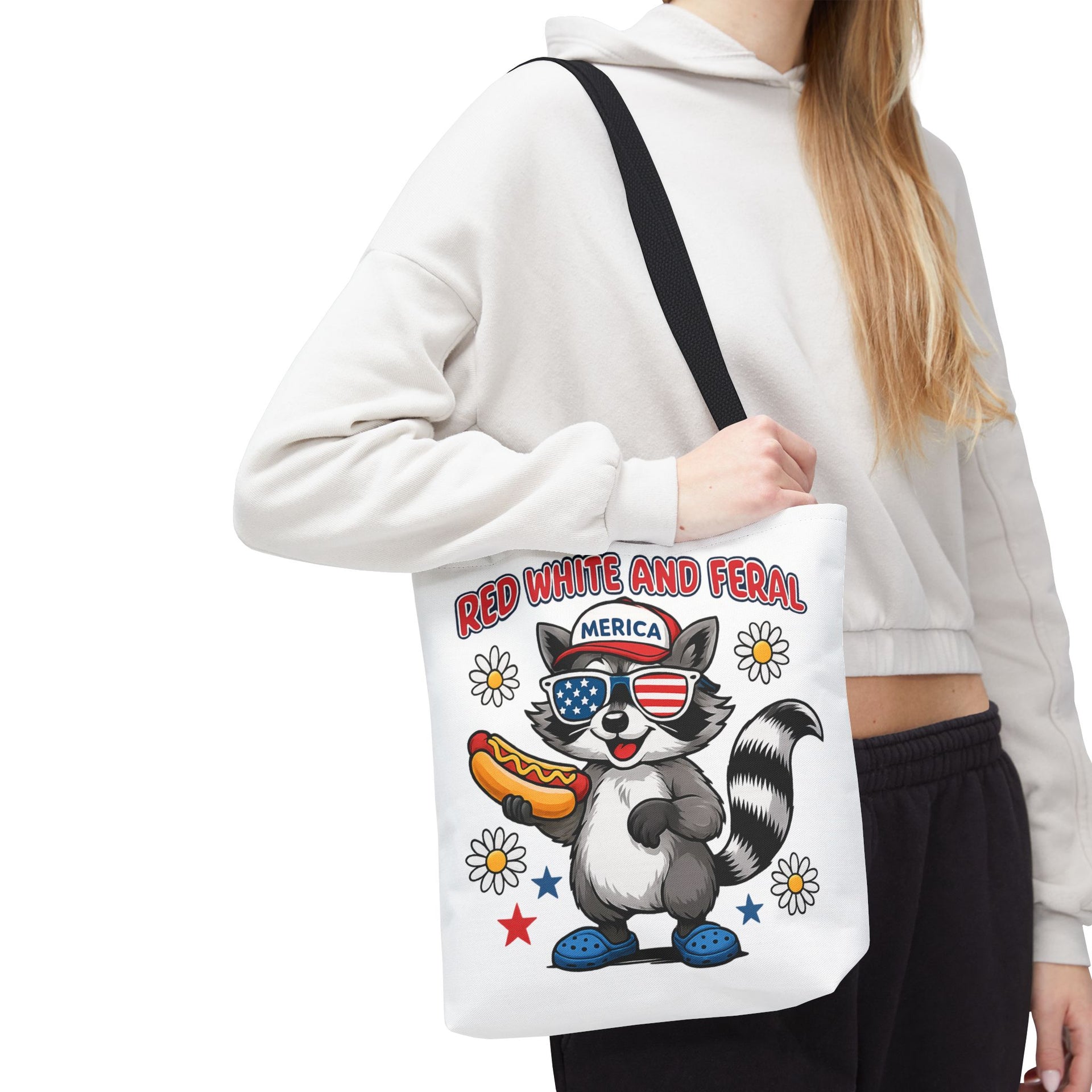 Red, White and Feral Summer Bag