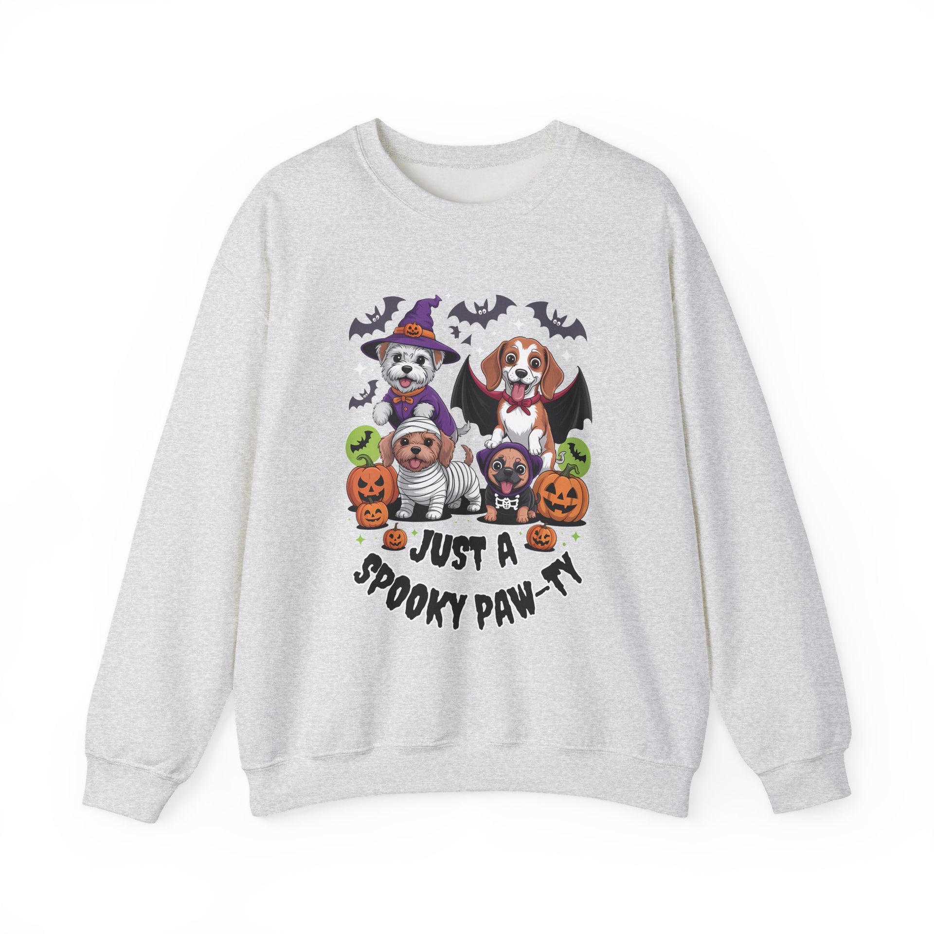 Halloween Spooky Paw-ty Unisex Sweatshirt