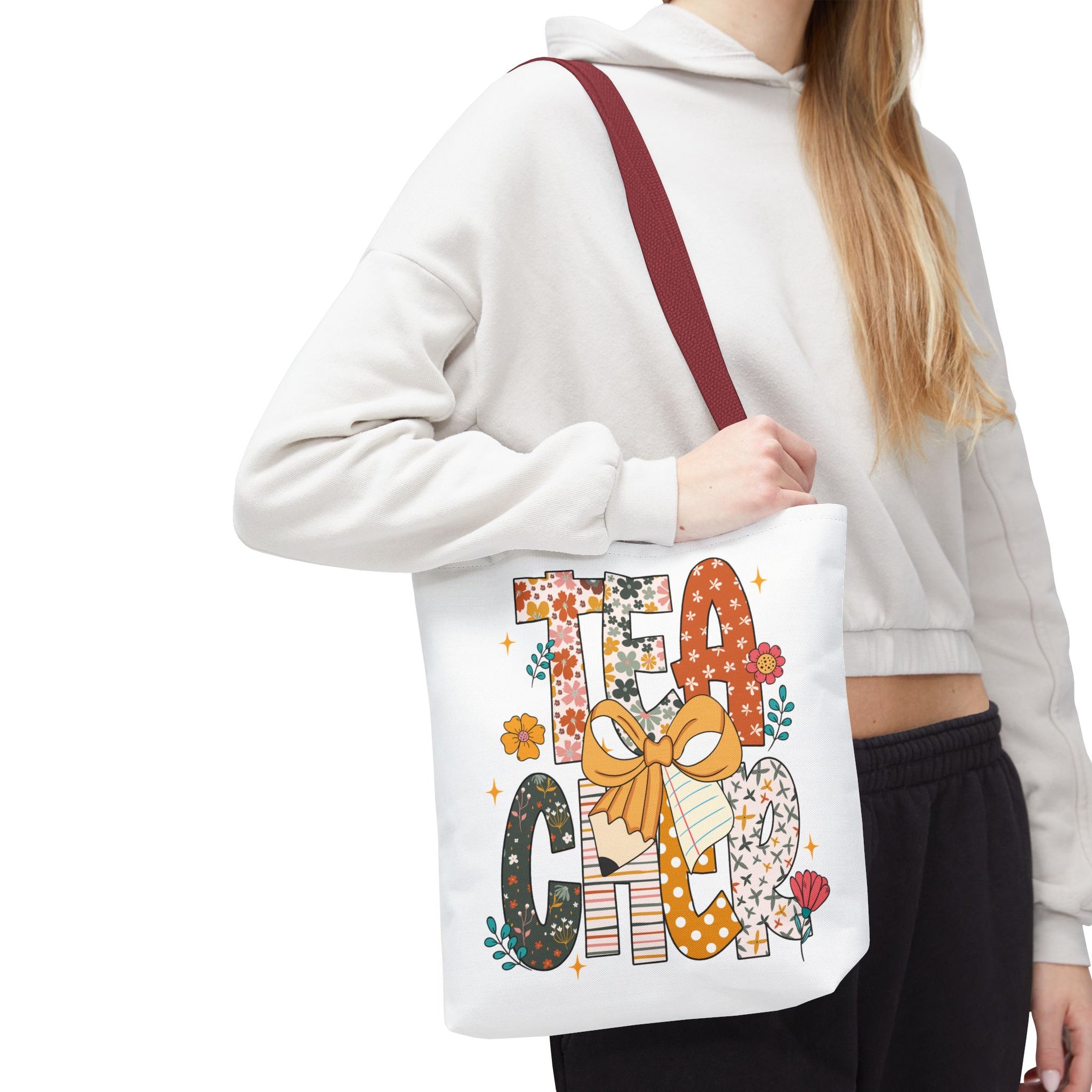 Floral Teacher, Teacher Wildflower Bag