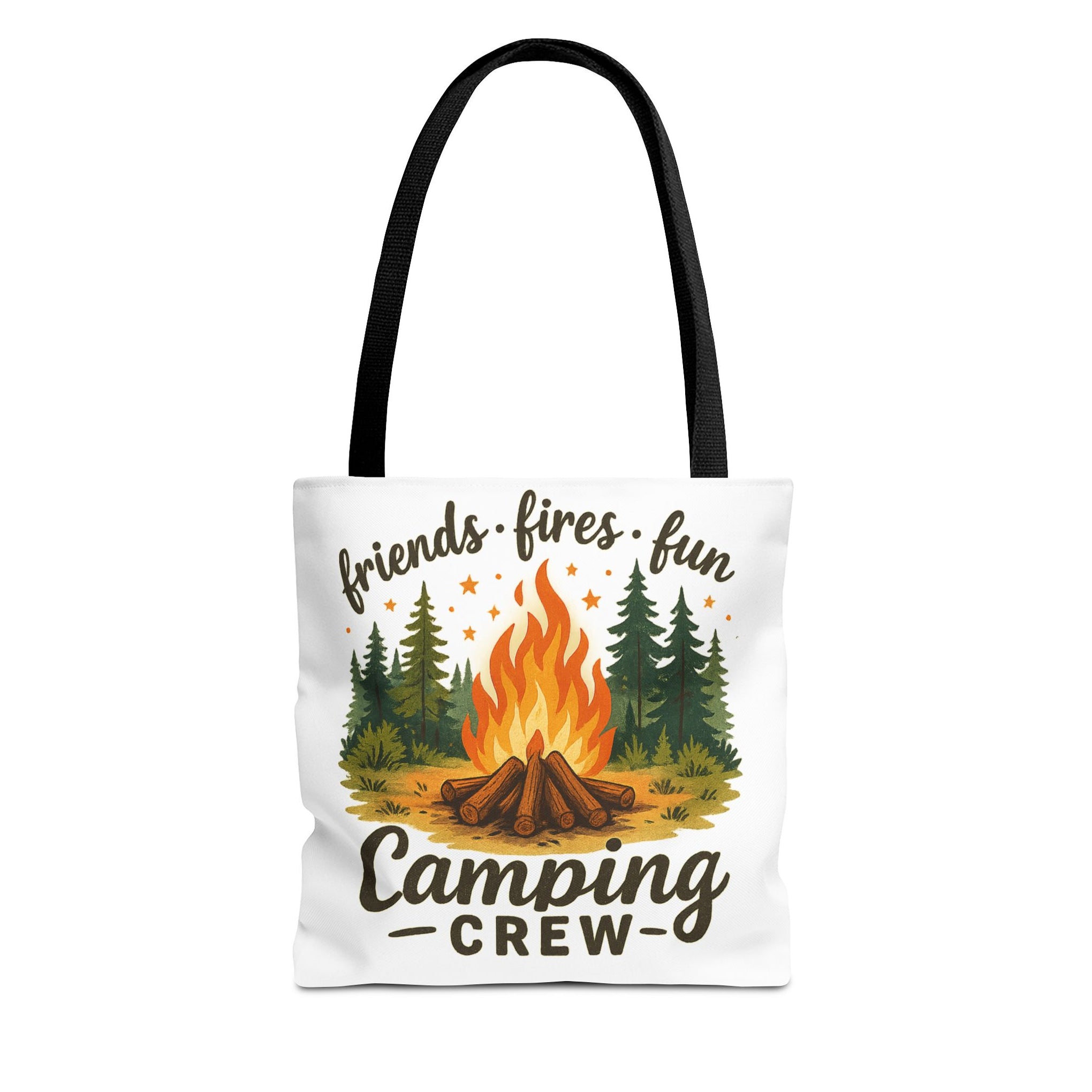 Friends Fire Fun Camping Crew Bag