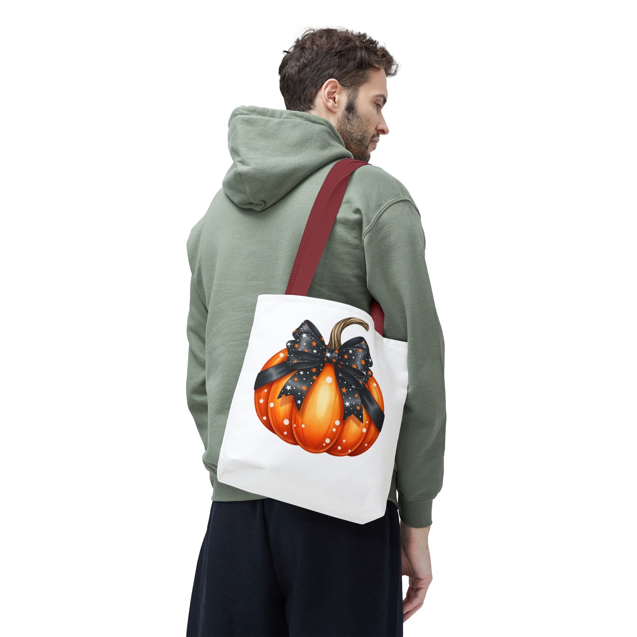 Retro Halloween Tote Bag - Vintage Style Fall Season Tote