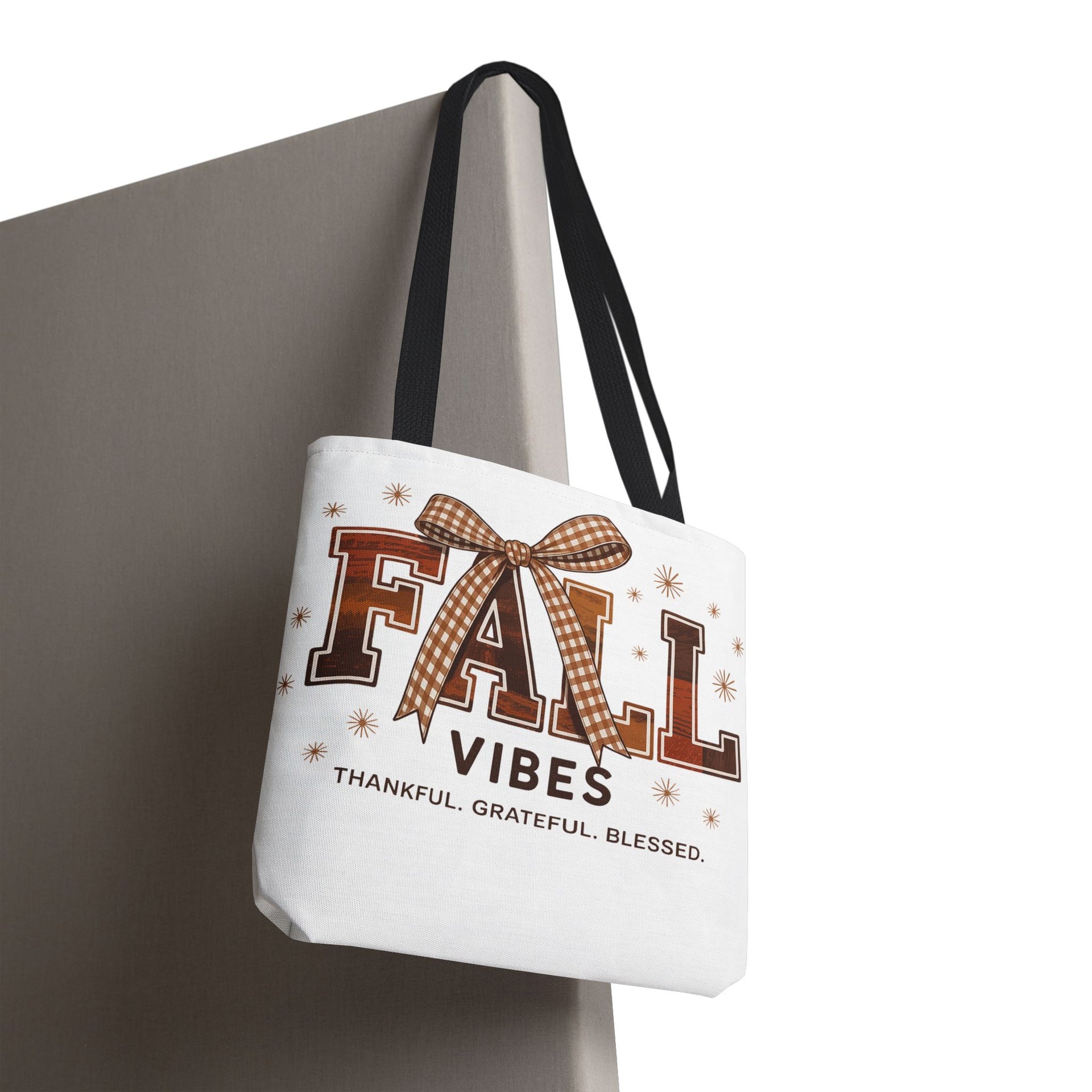 Fall Vibes, Thankful - Grateful - Blessed, Fall Bag, Halloween Shirt, Halloween Bag, Cute Halloween Must Halloween, Retro Halloween Bag
