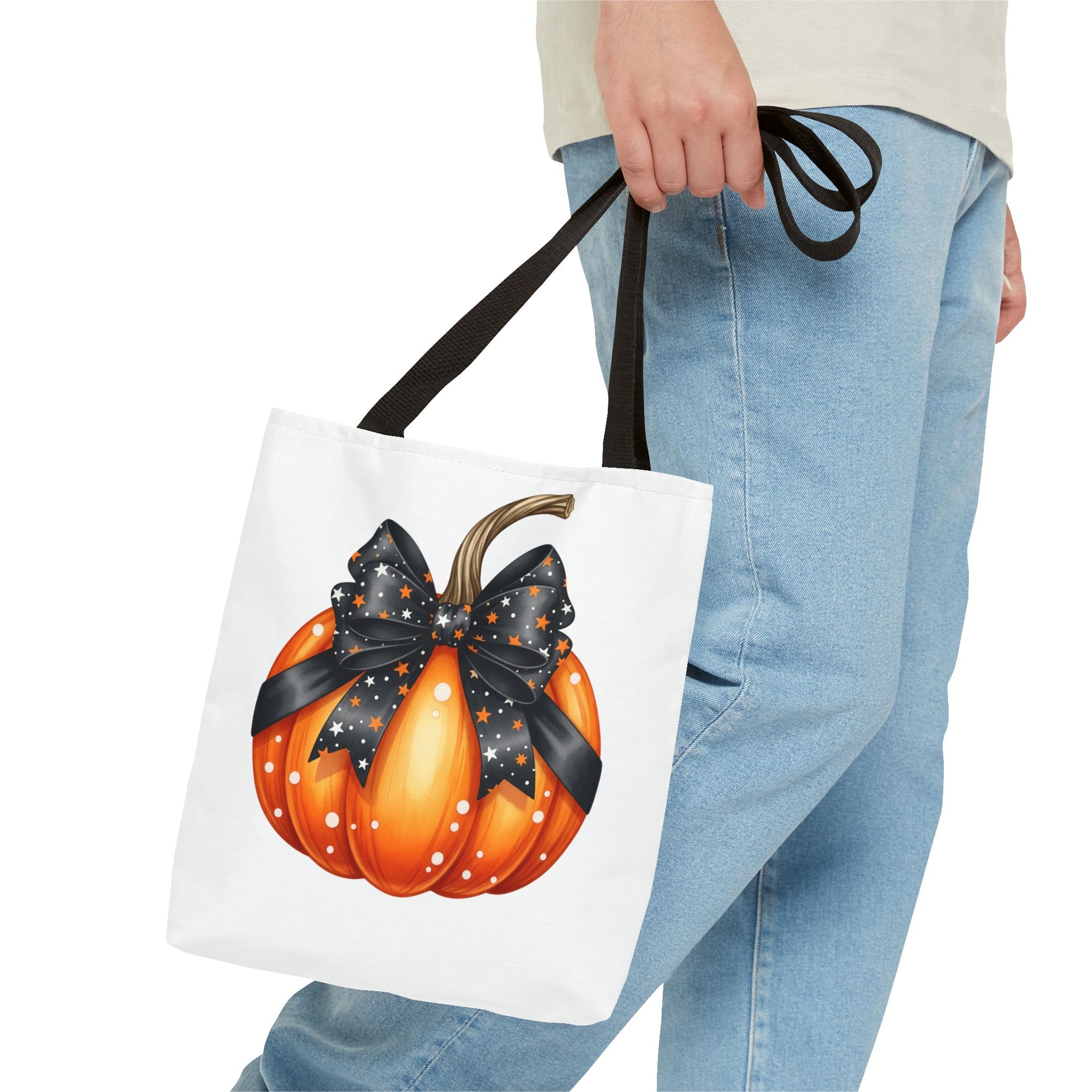 Retro Halloween Tote Bag - Vintage Style Fall Season Tote