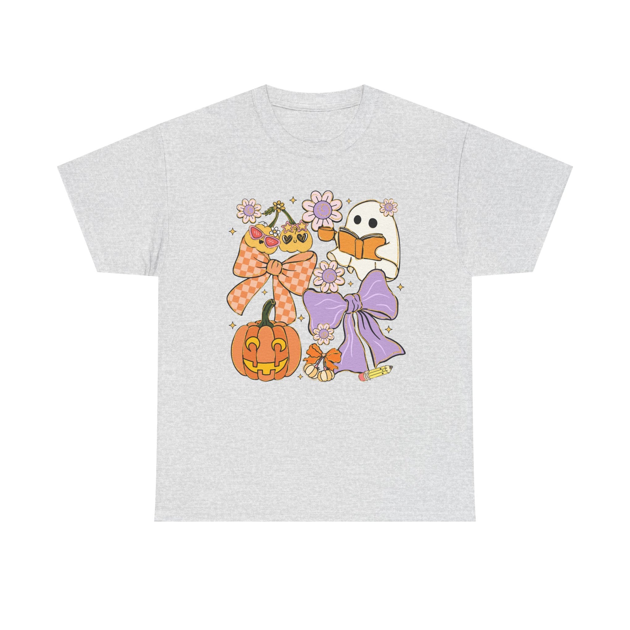 Spooky Teacher Halloween Coquette T-Shirt
