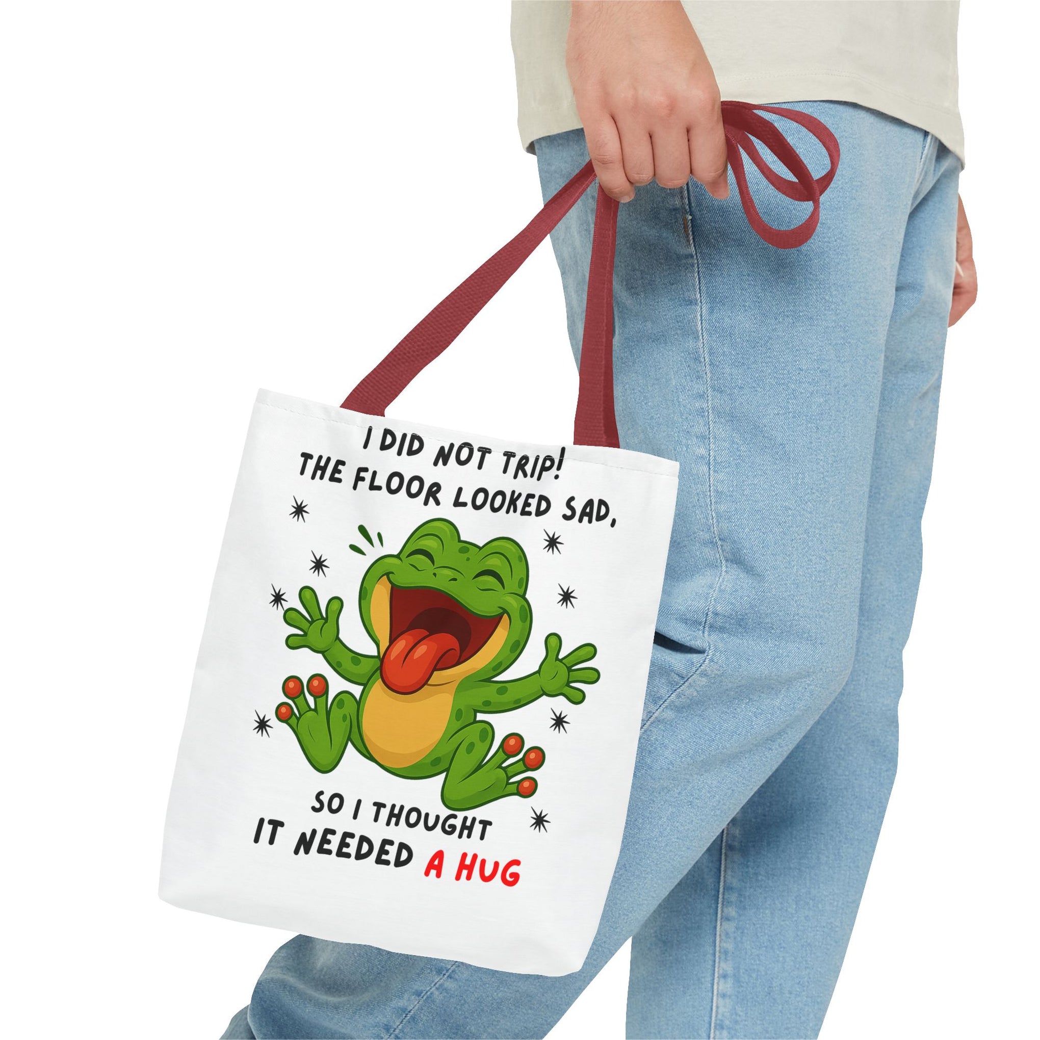 I did not trip the floor looked sad so I thought it needed a hug Summer bag