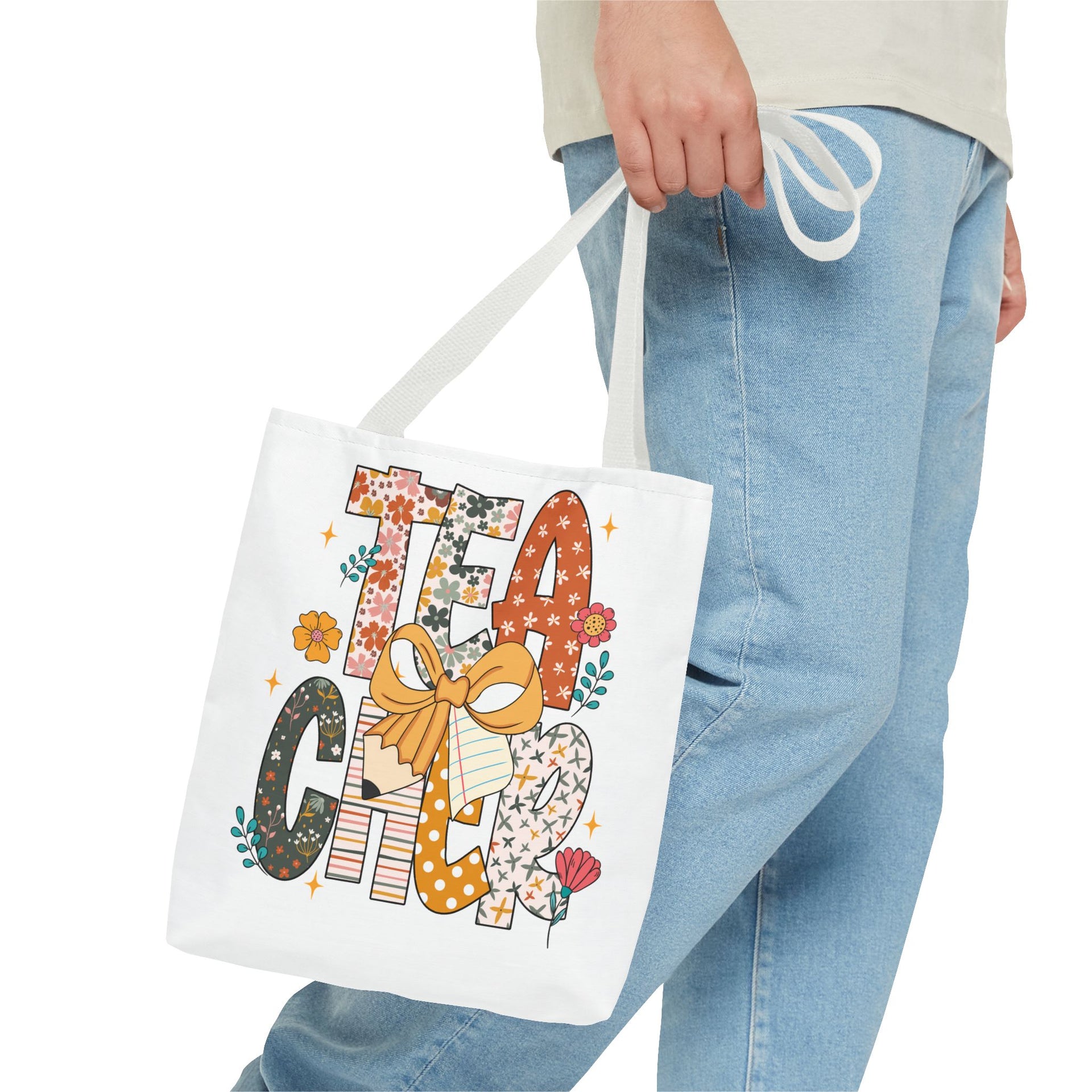 Floral Teacher, Teacher Wildflower Bag