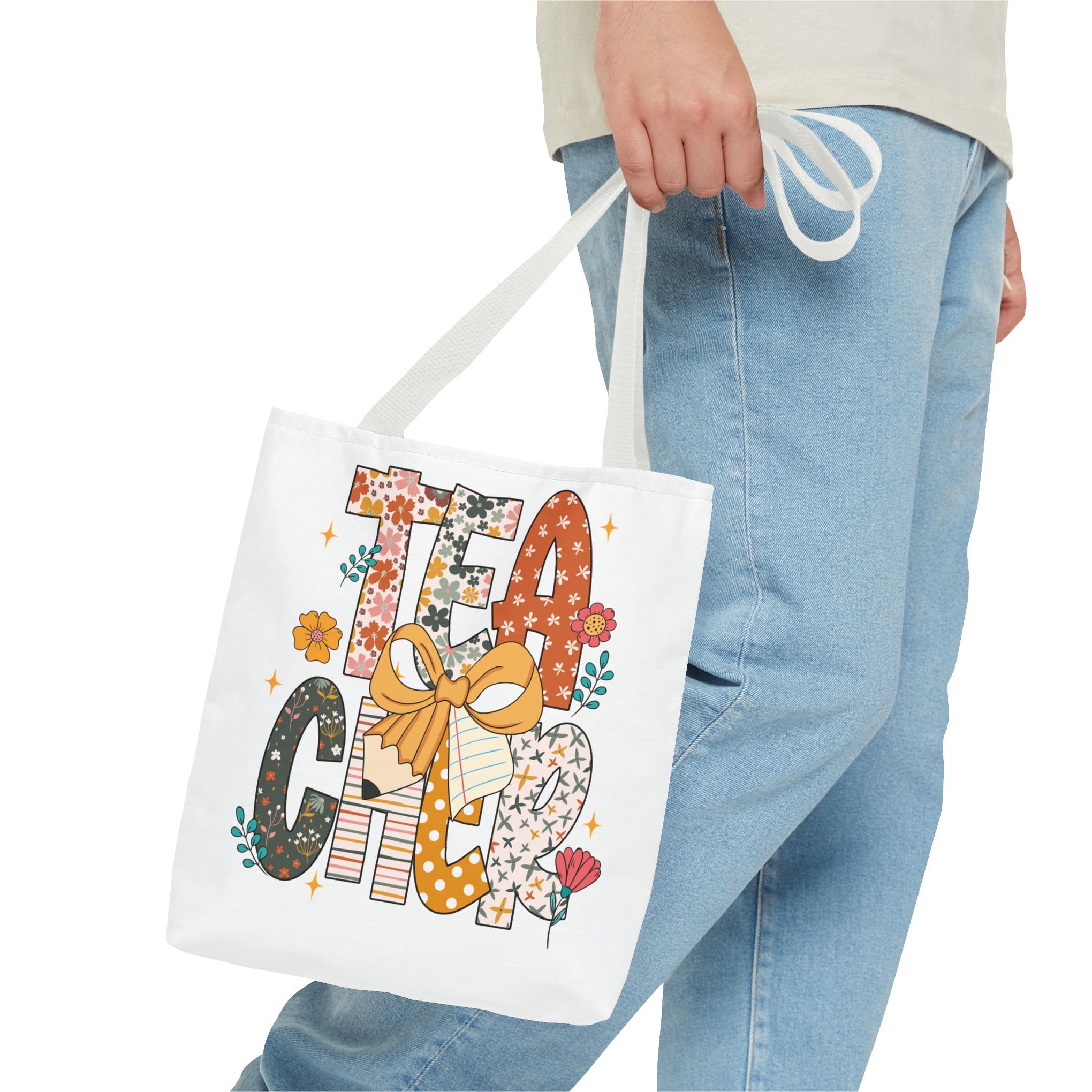 Floral Teacher, Teacher Wildflower Bag