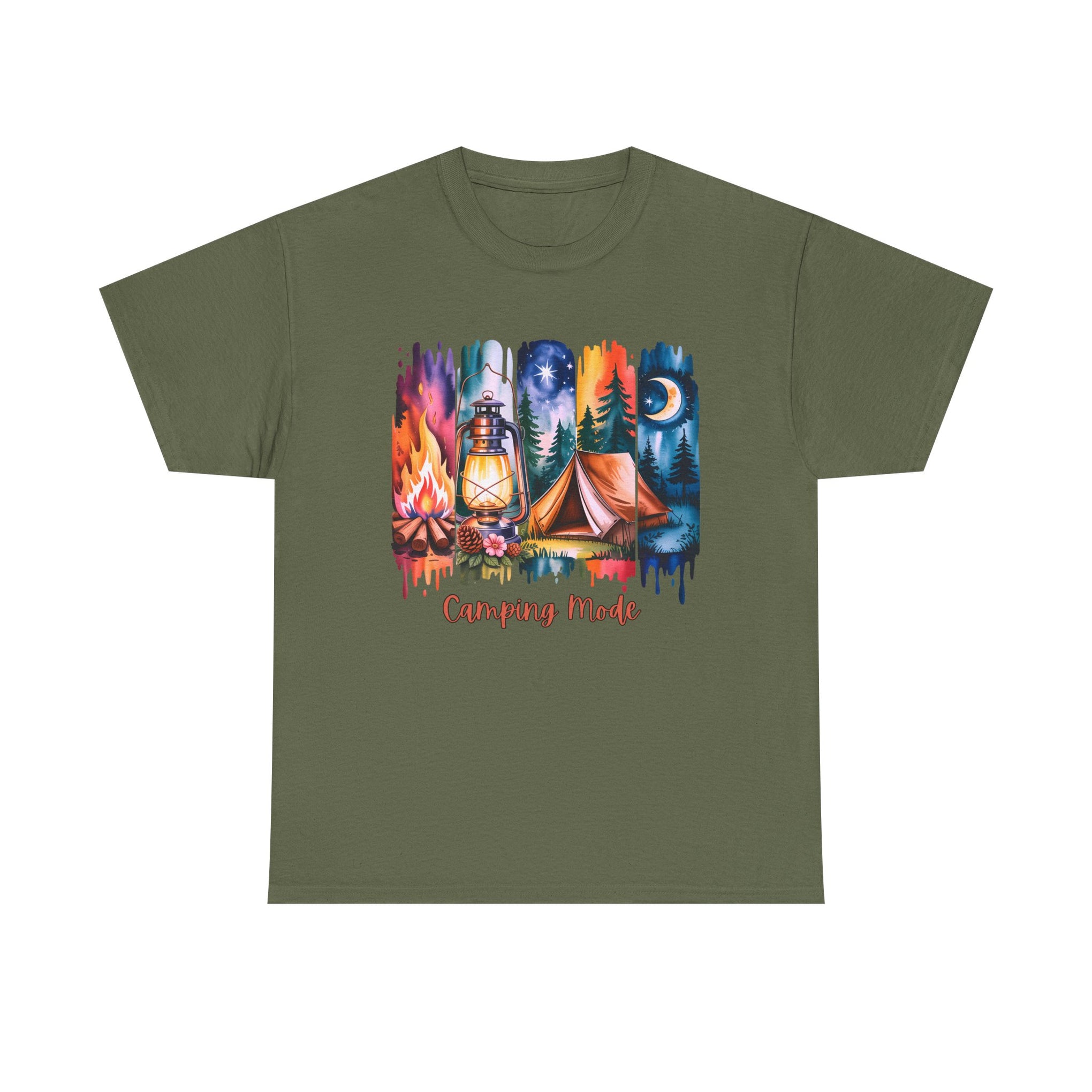 Camping Mode brush stroke T-Shirt