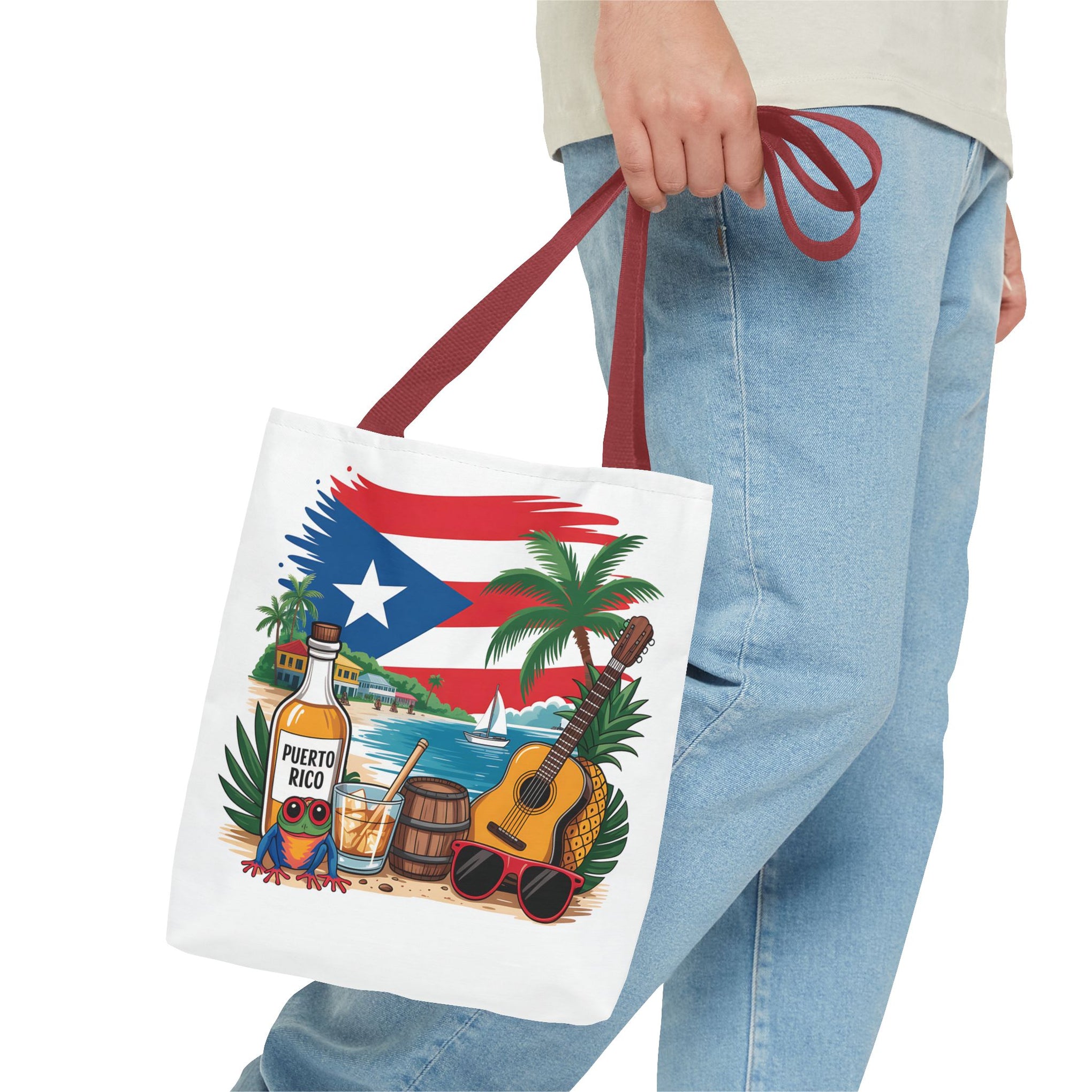Coqui,  Puerto Rico,  Boricua Tote Bag