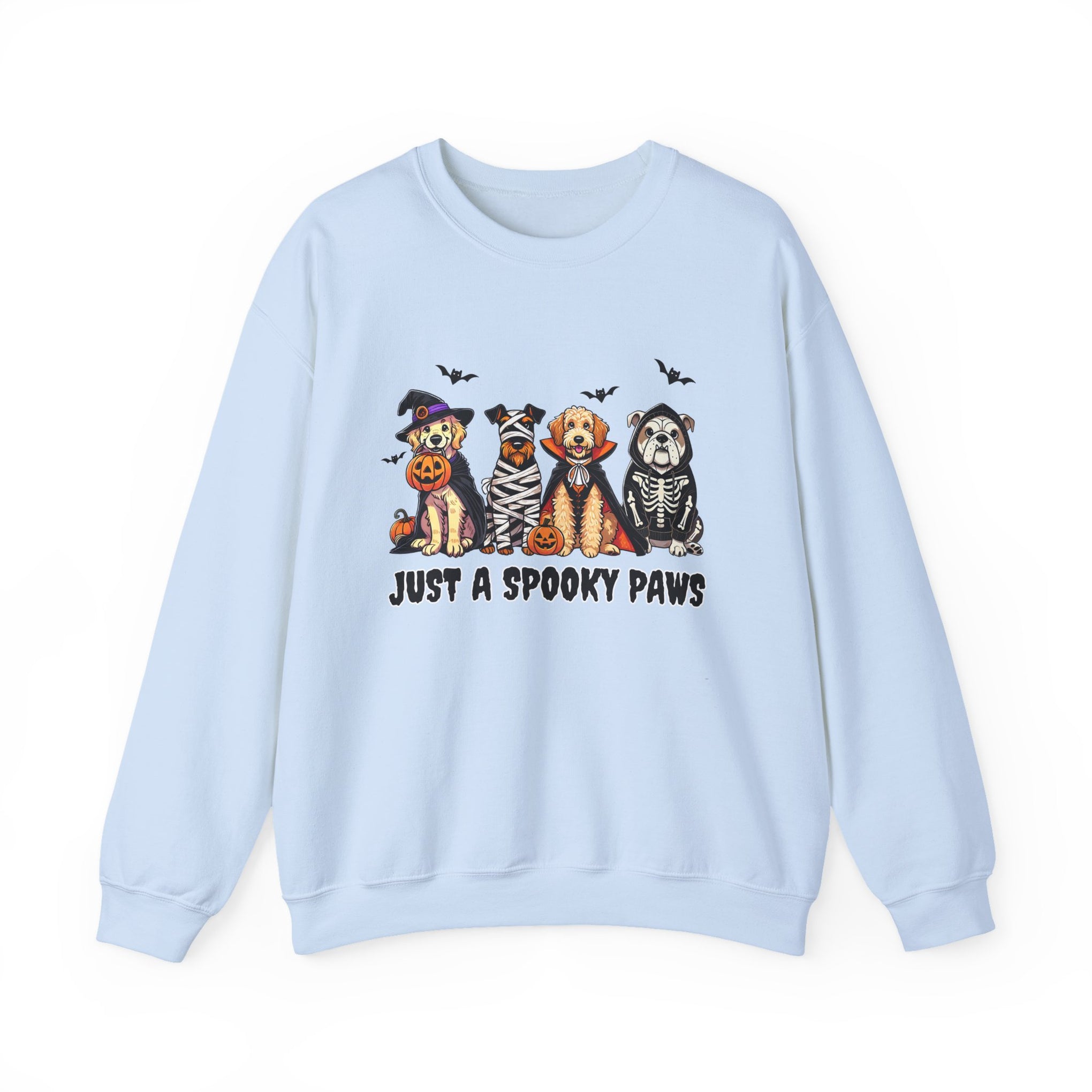 Just a Spooky Paw | Funny Halloween Dog Sweatshirt, Halloween Sweatshirt