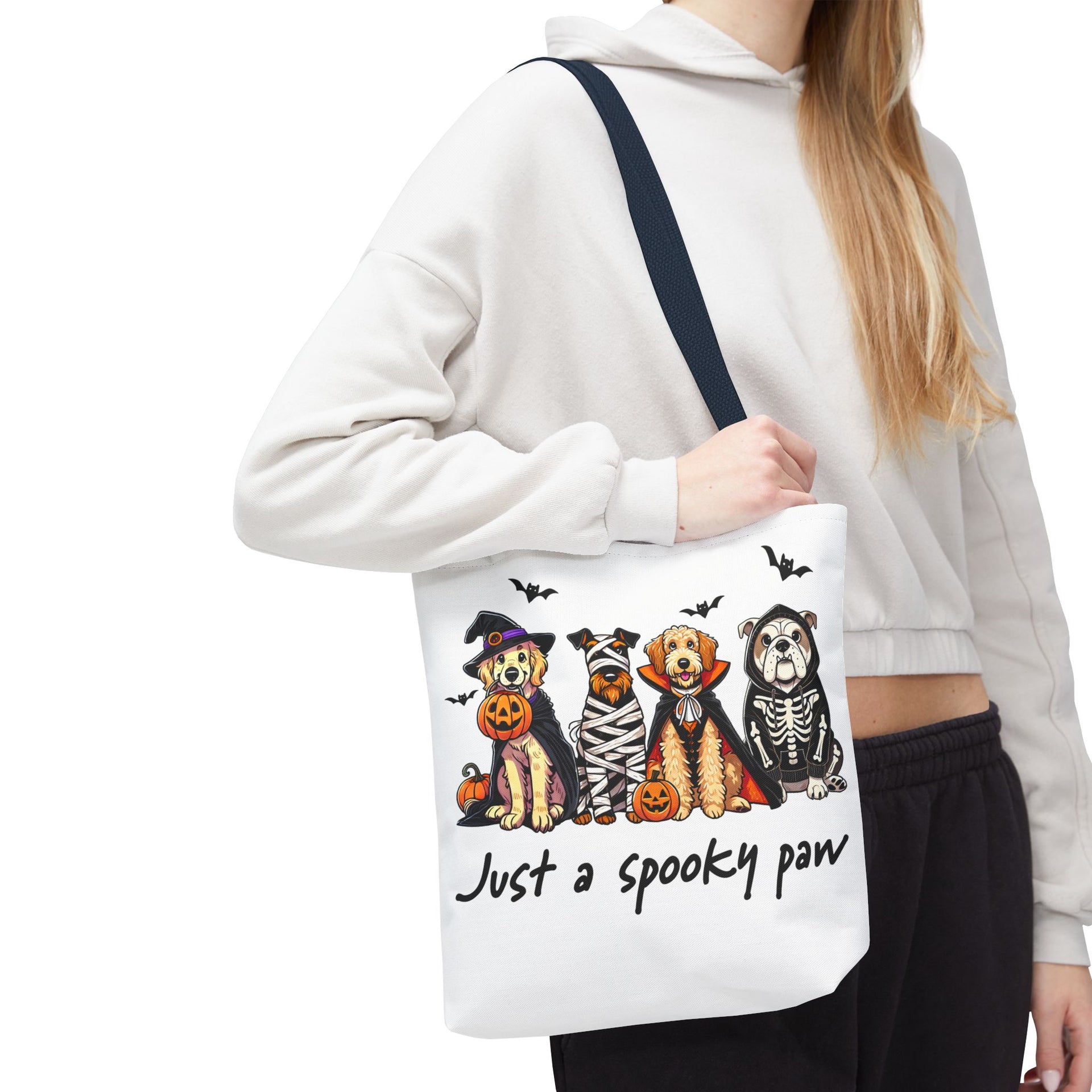 Halloween Dog Just a Spooky Paw Bag