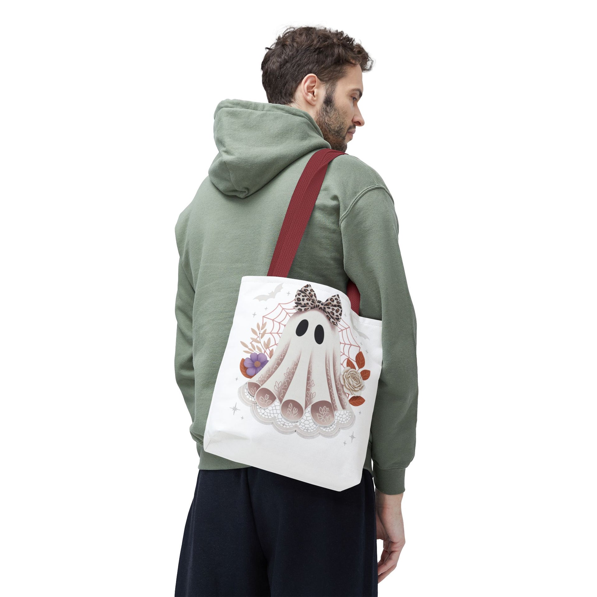 Ghost Lace Bow, Boo Ghost Bag