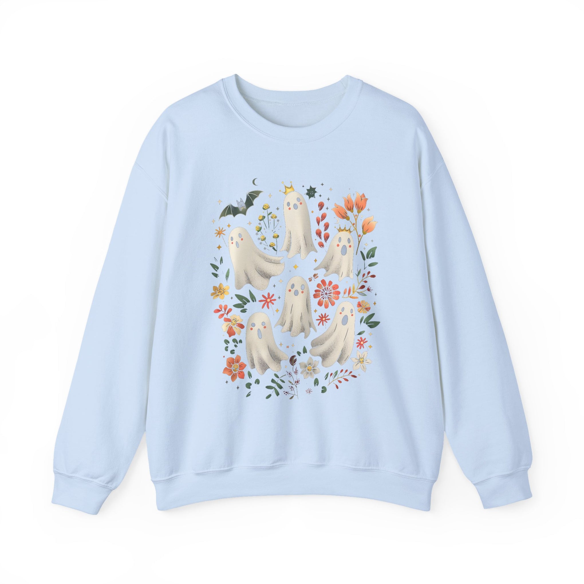 Ghost Spooky Season Pumpkin Halloween Sweatshirt, Halloween Sweatshirt