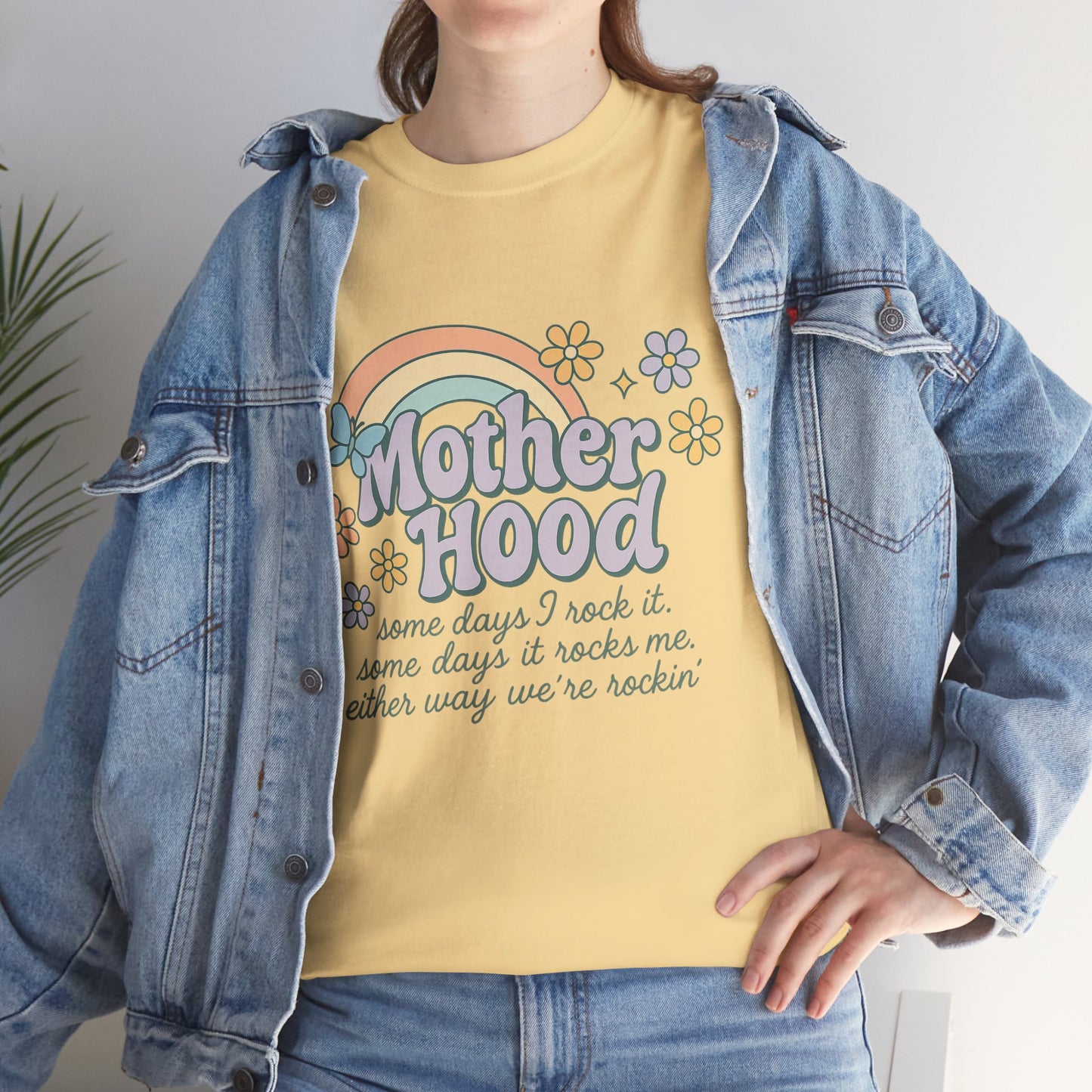 Motherhood somedays I rock it and somedays it rocks me either way we're rockin