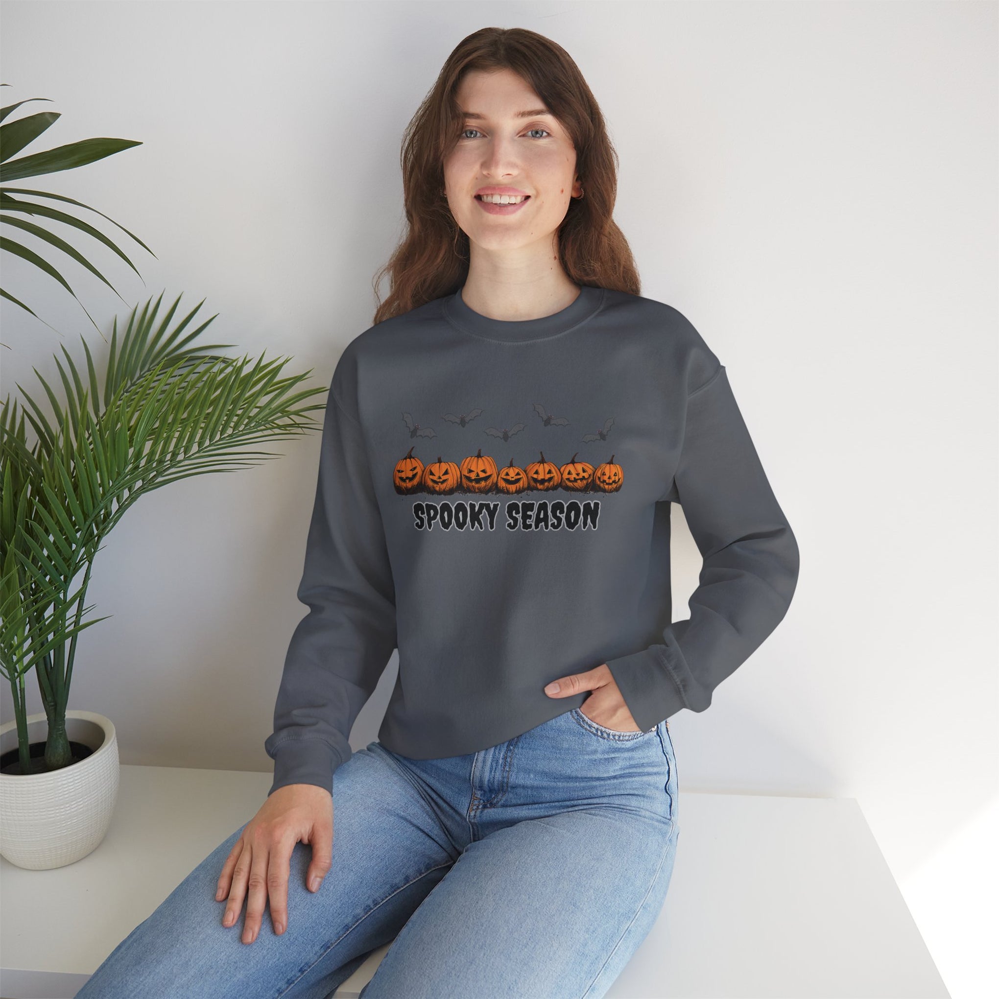 Spooky Season, Fall , Cozy Sweatshirt, Halloween Sweatshirt