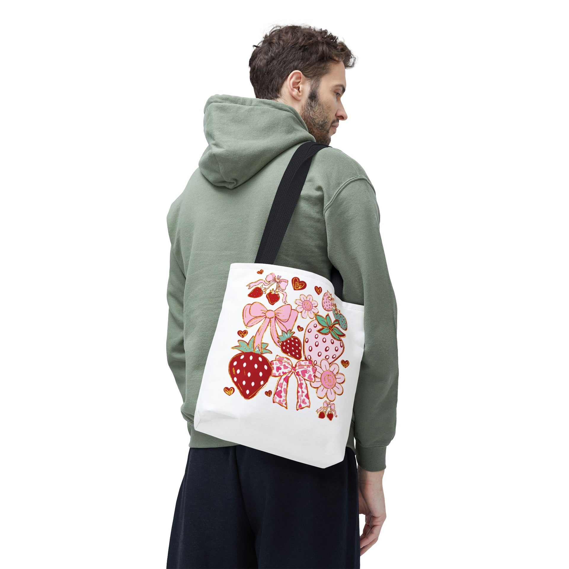 Boho Strawberry Coquette Bag