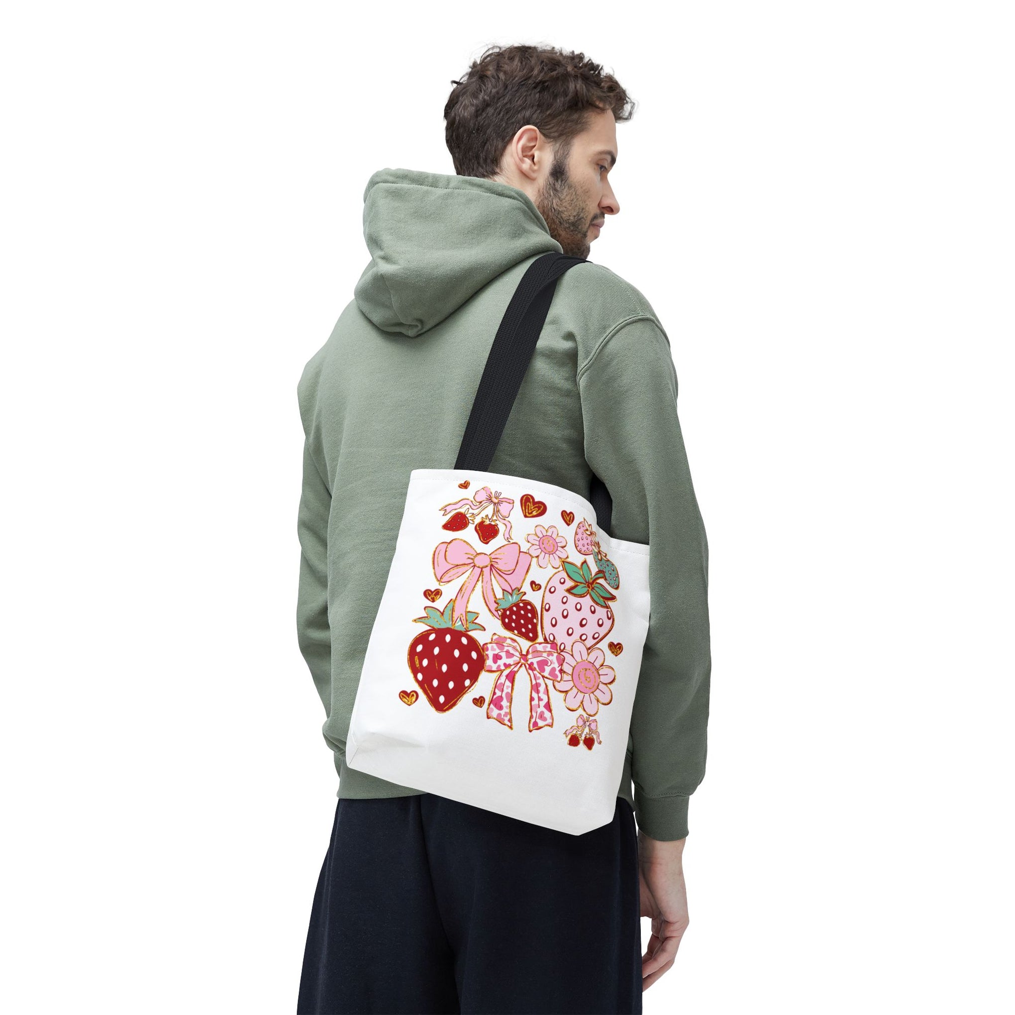 Boho Strawberry Coquette Bag