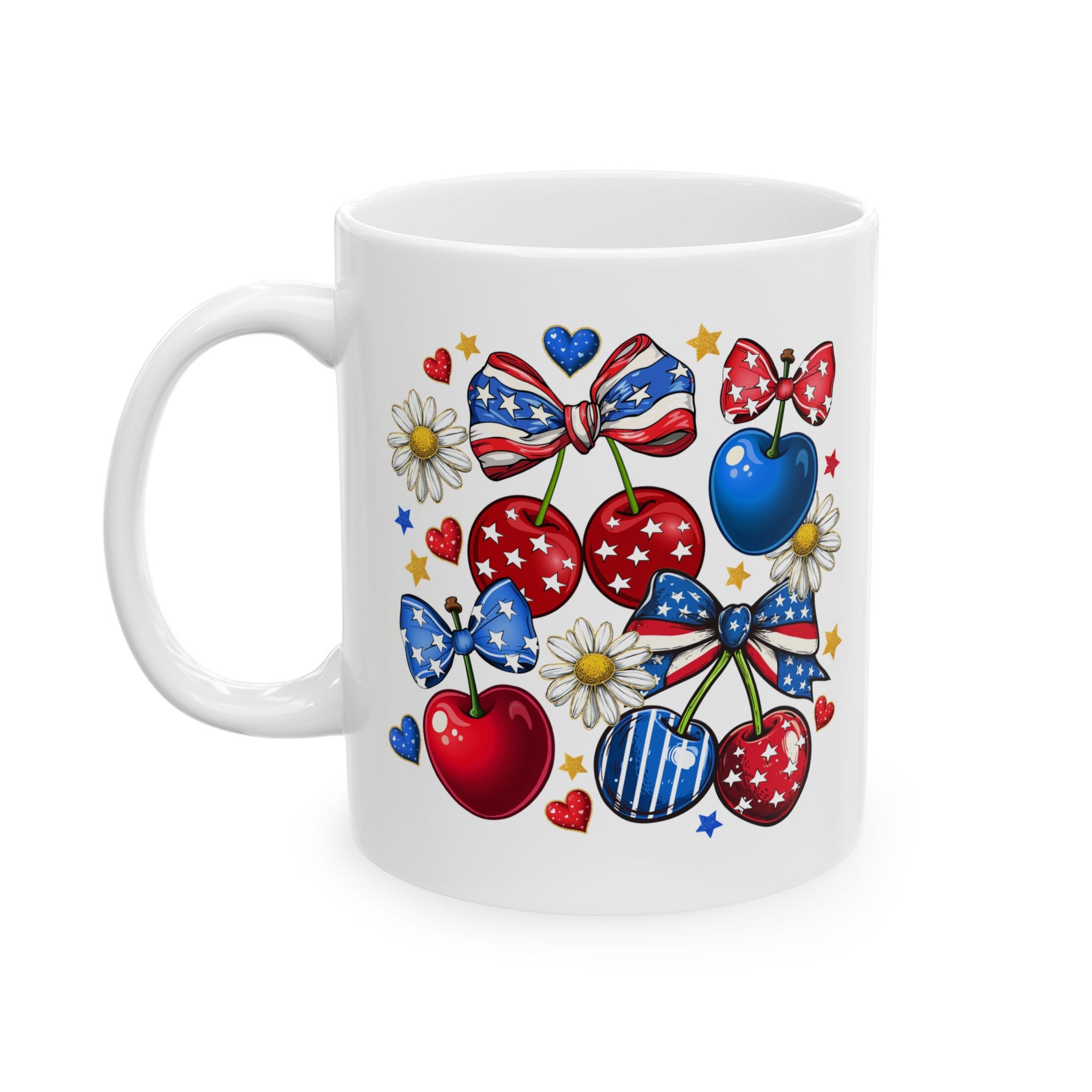 Patriotic Cherry, 4th of July, Cup