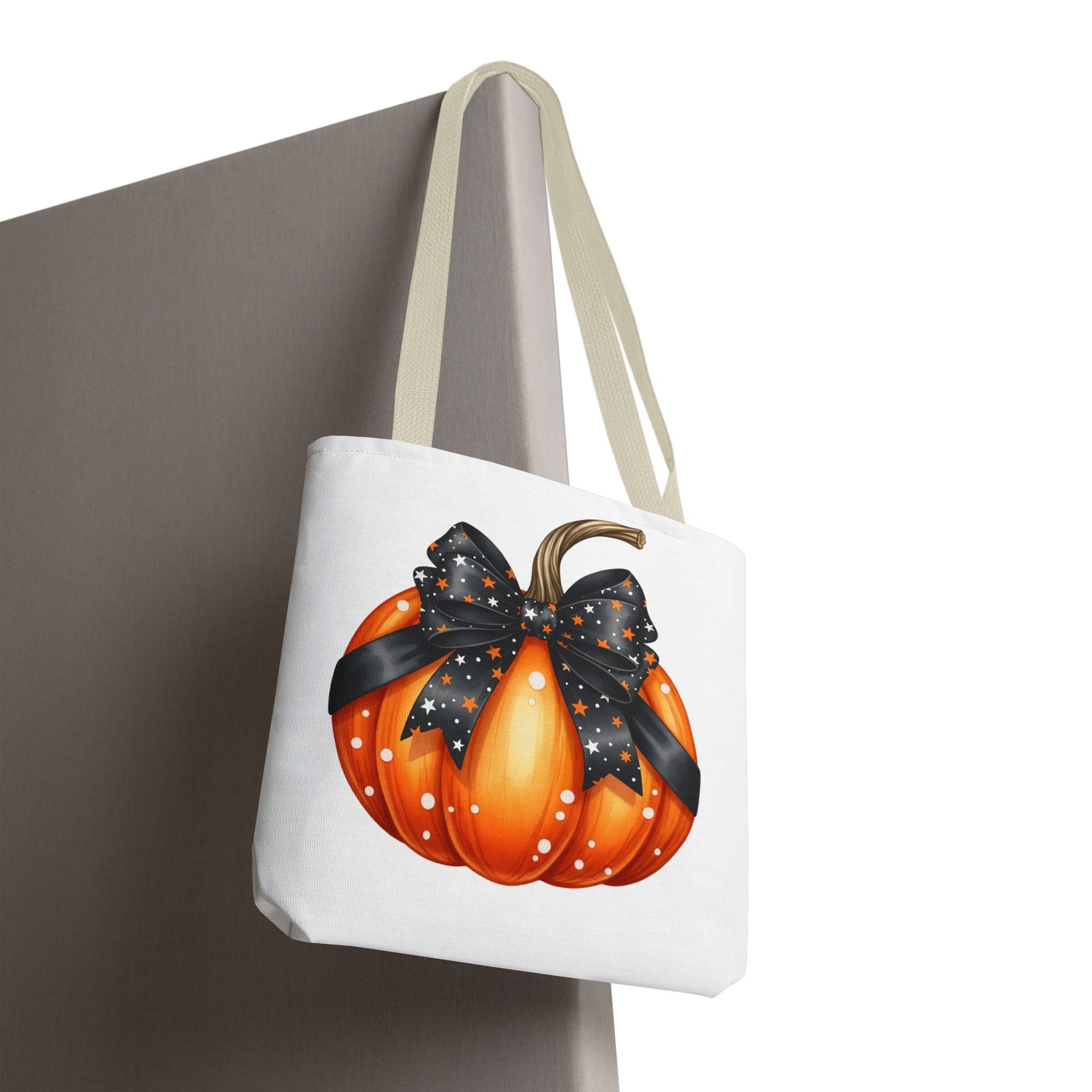 Retro Halloween Tote Bag - Vintage Style Fall Season Tote