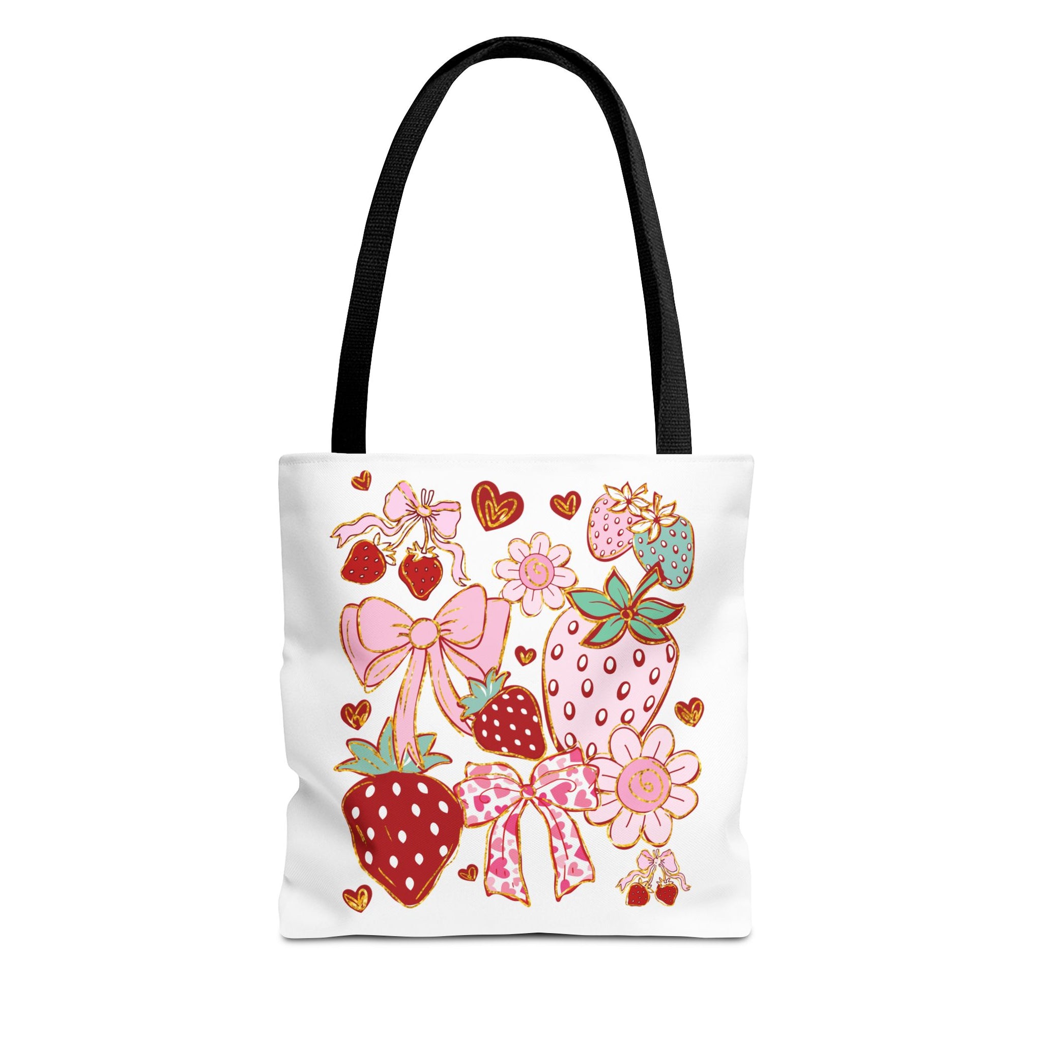 Boho Strawberry Coquette Bag