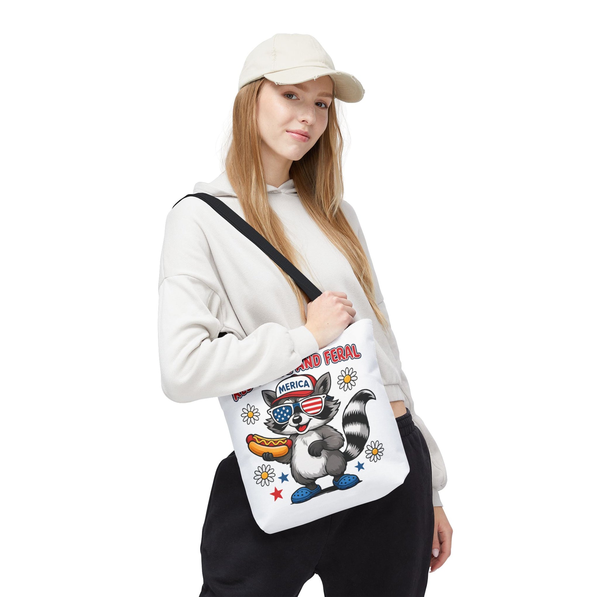 Red, White and Feral Summer Bag