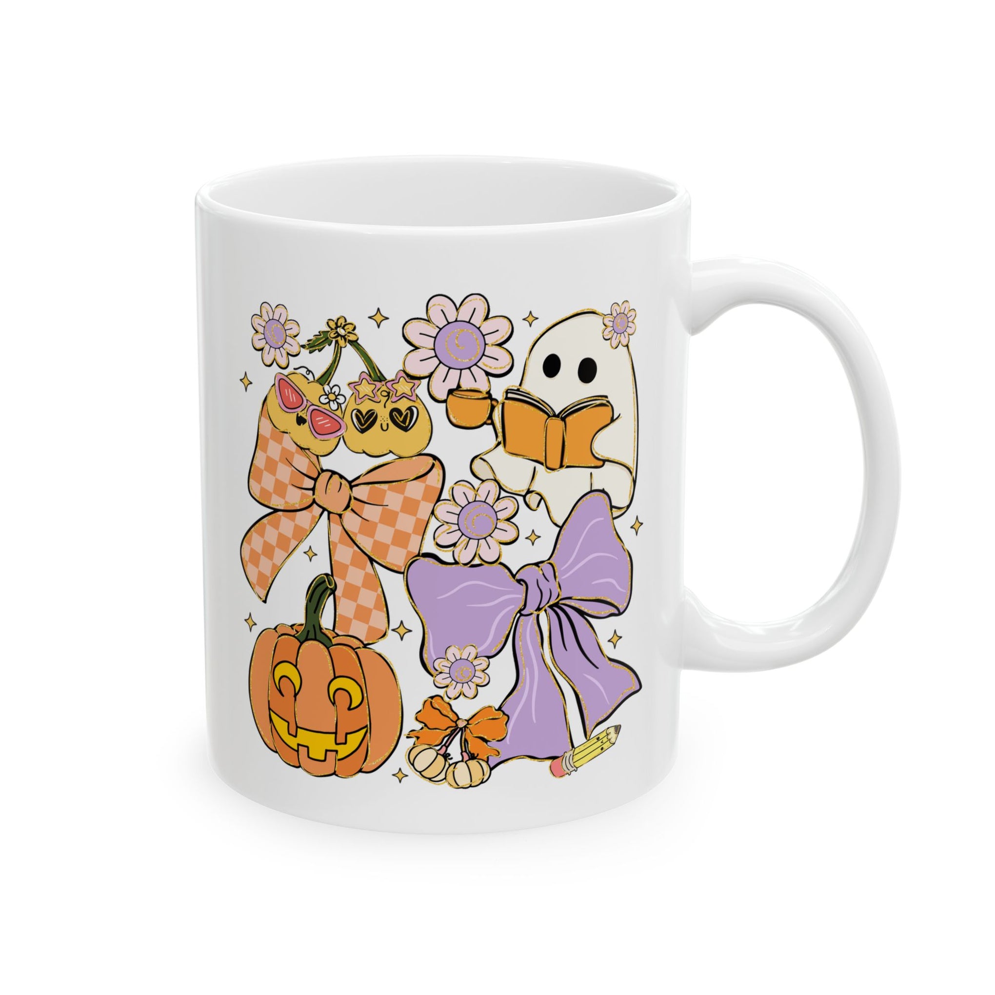 Spooky Teacher Halloween Coquette Mug