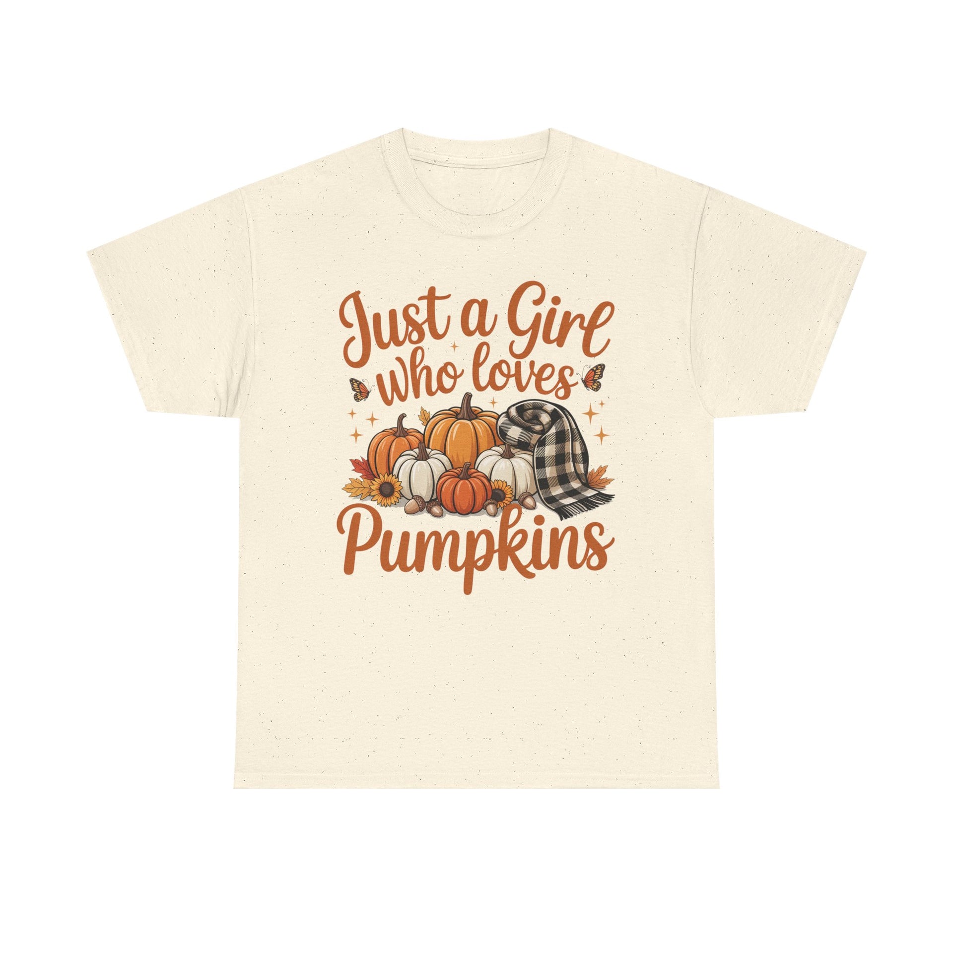Just a Girl Who Loves Pumpkins, Fall  Shirt, Halloween, Halloween Shirt