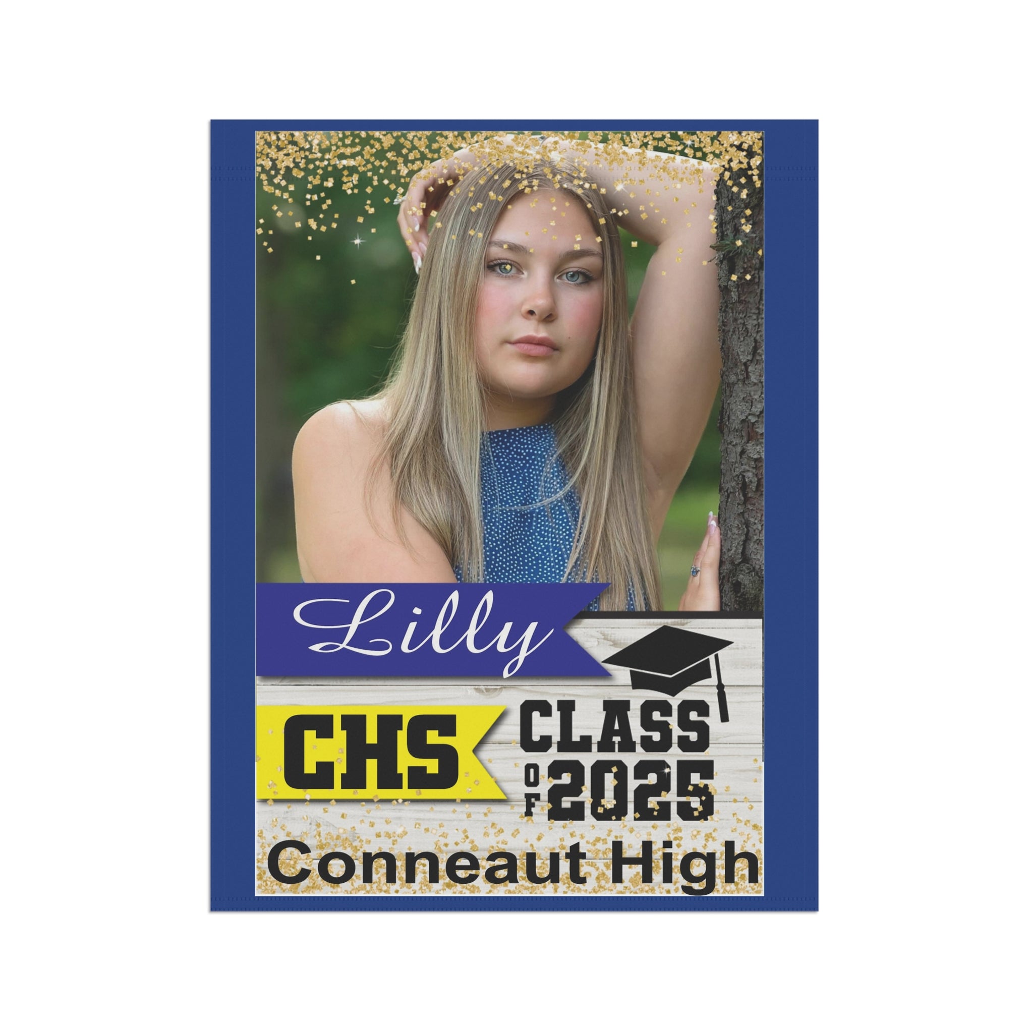 Custom Printed Class of  2025 Congratulations!!!! Order your custom flag   24.5x32