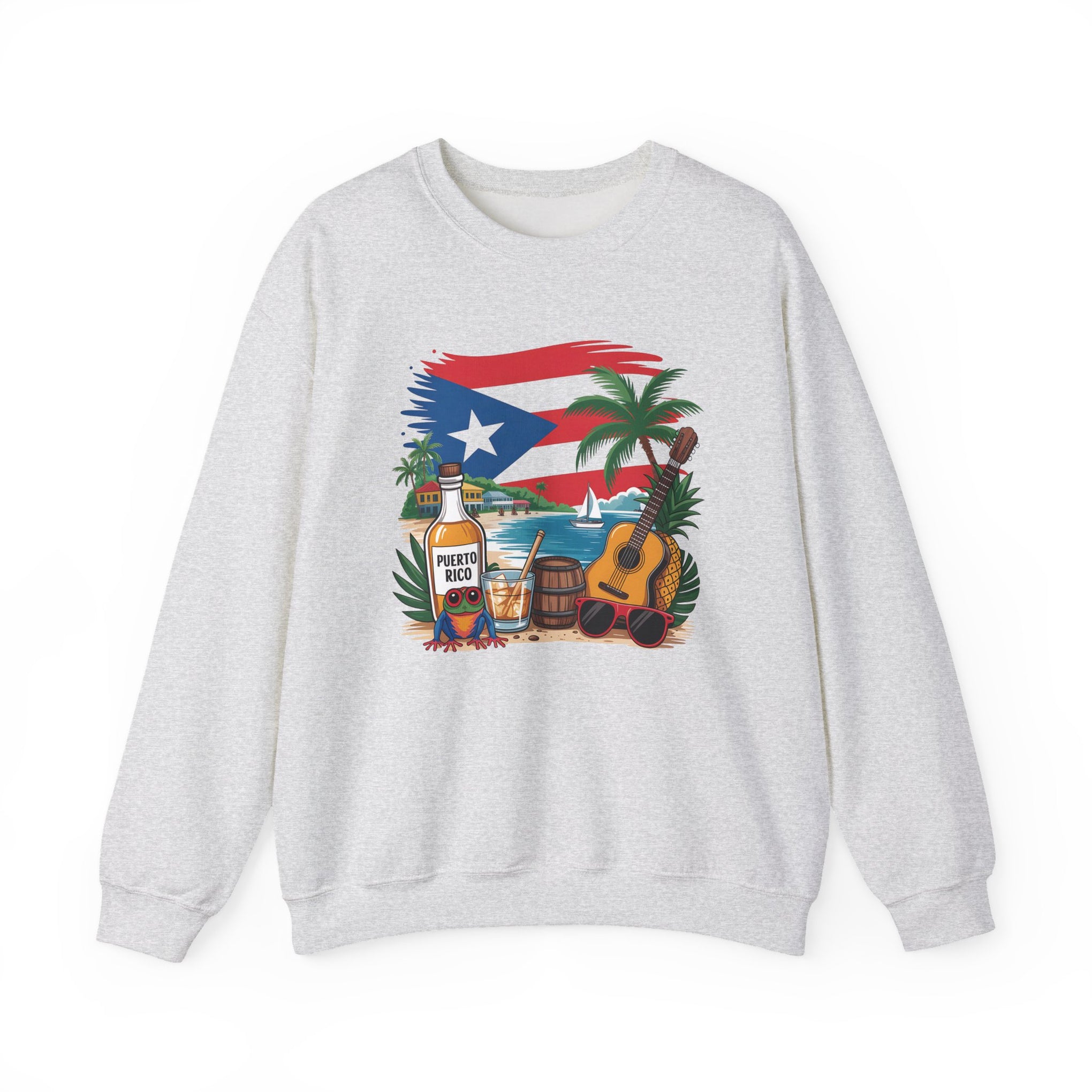 Boricua, Puerto Rico, Coqui Sweatshirt