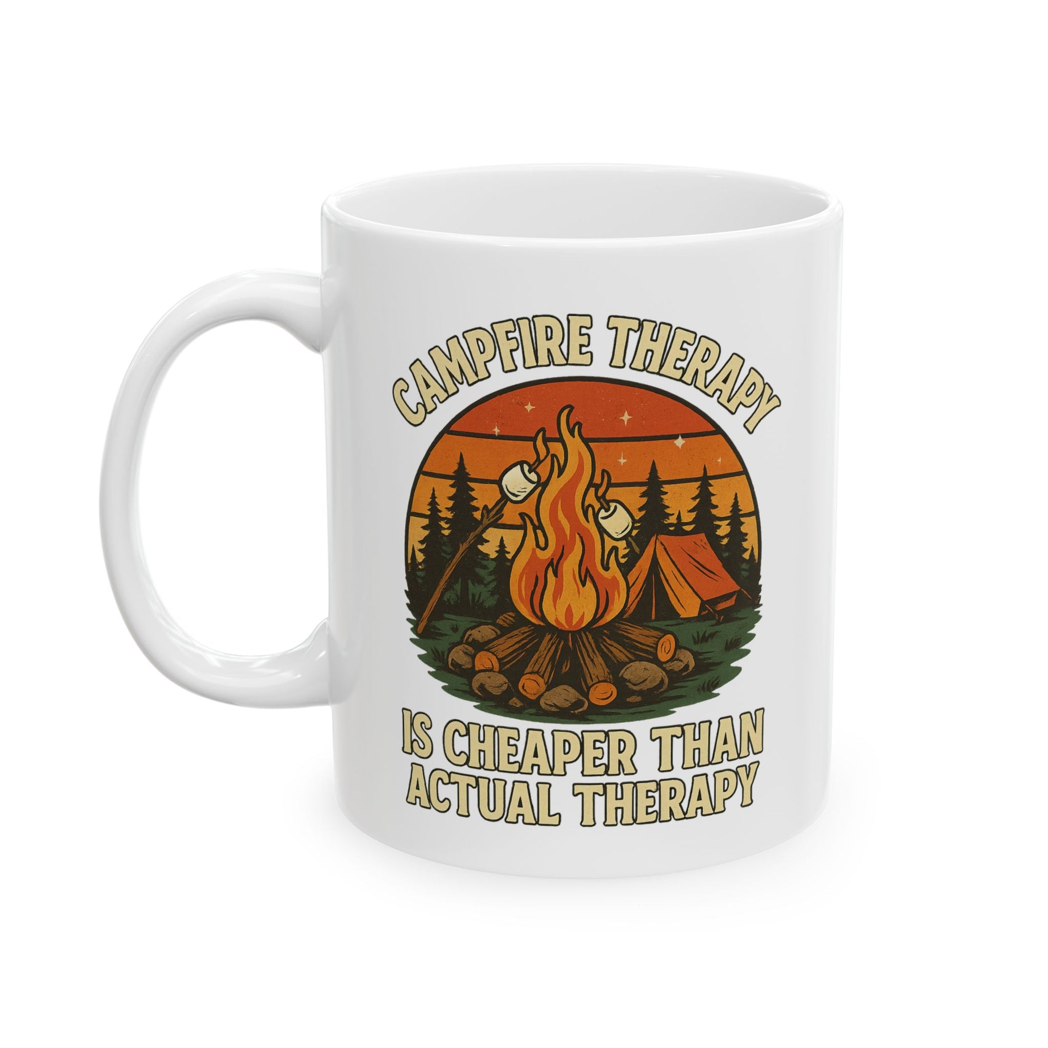 Campfire Therapy Mug