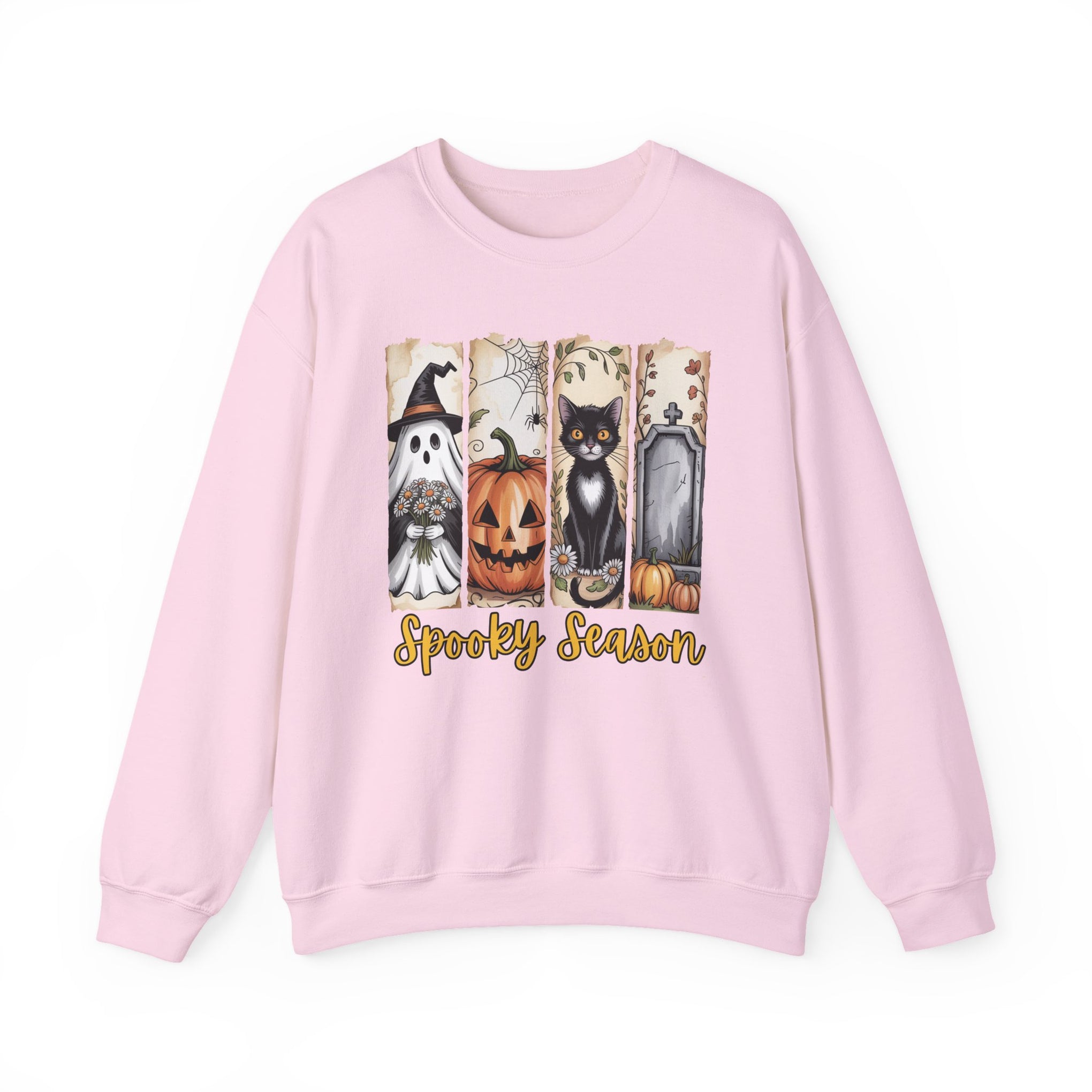 Spooky Season, Brushstroke Halloween, Cozy Sweatshirt, Halloween Sweatshirt