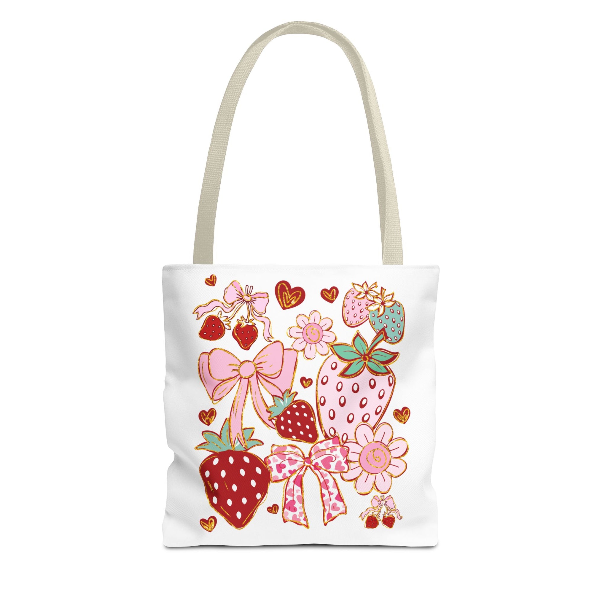 Boho Strawberry Coquette Bag