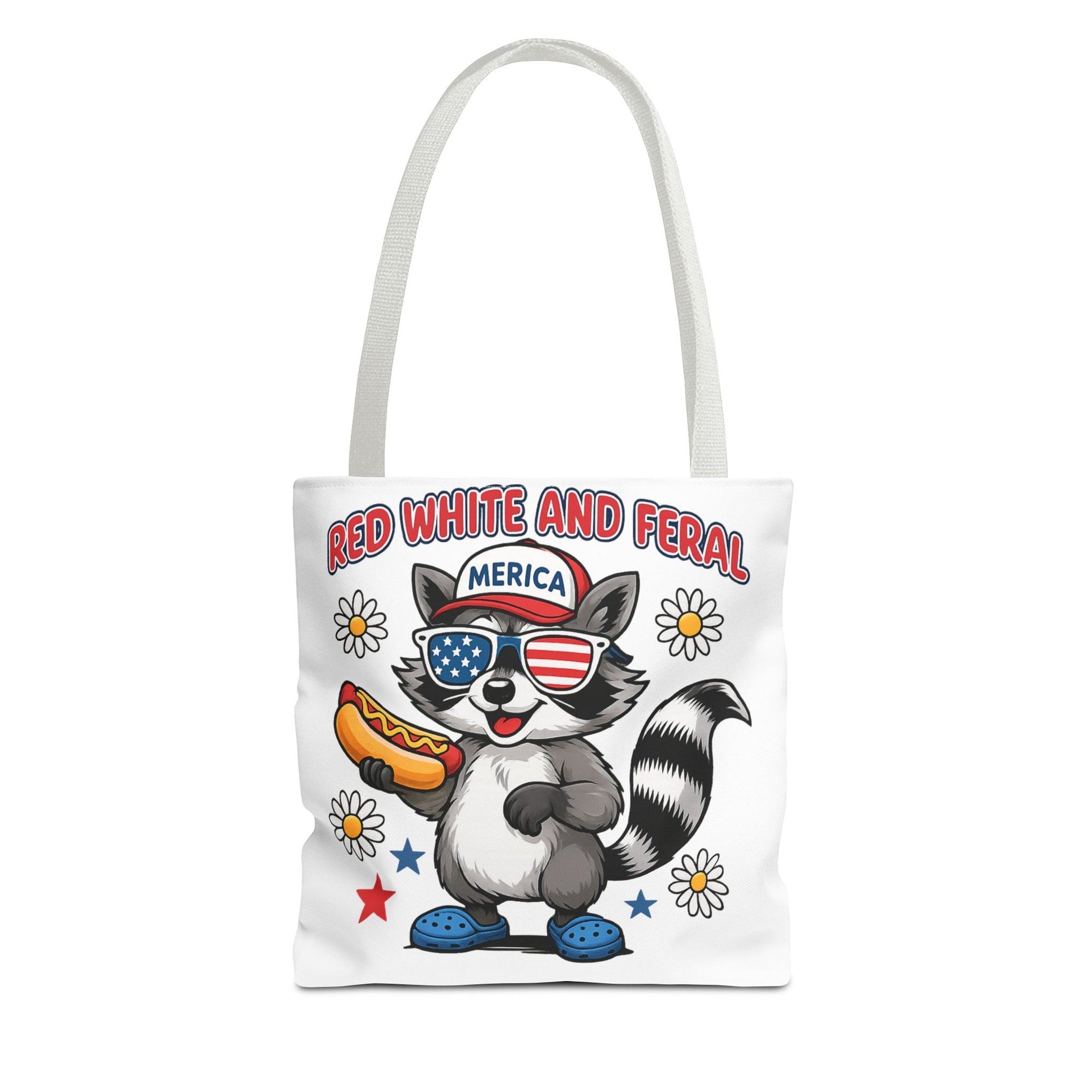 Red, White and Feral Summer Bag