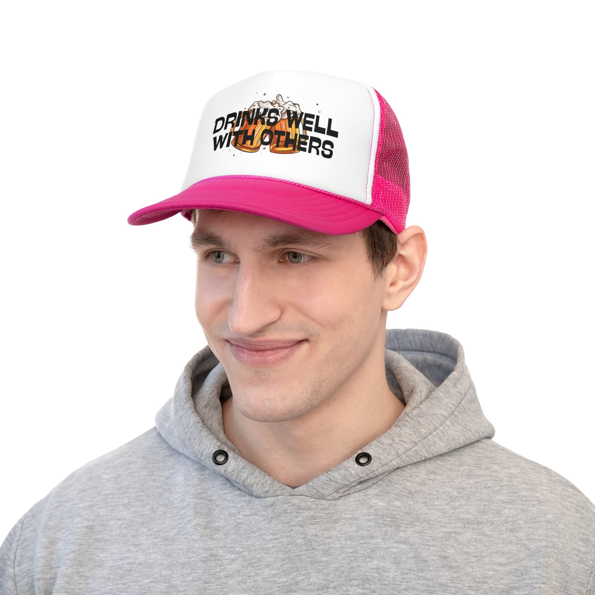 Drinks well with others hat