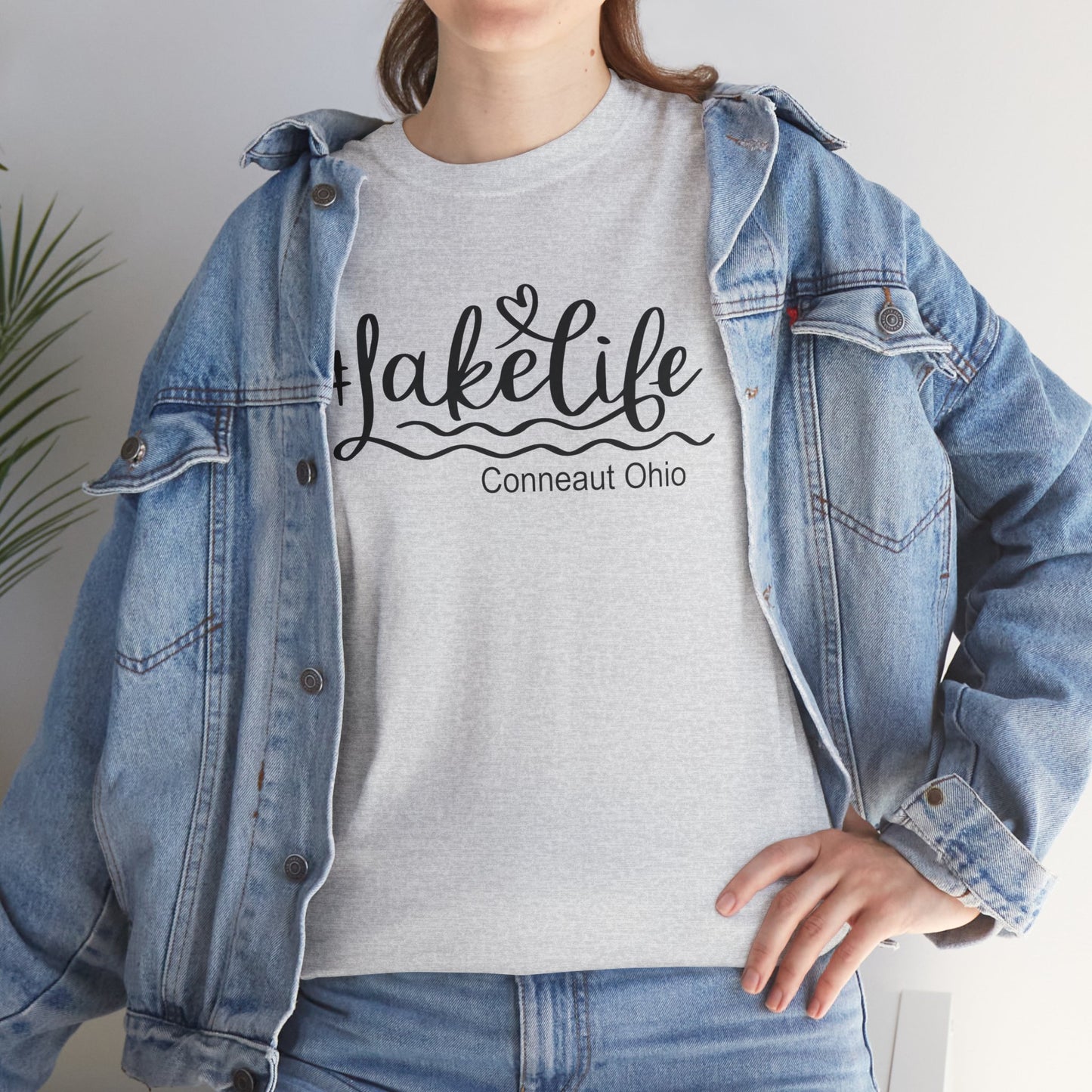 Lake Life Conneaut Ohio Tee Shirt, Home Town Gift, Unisex Cotton Shirt,Home Town Love, Comfy Apparel, Cozy Family Tee