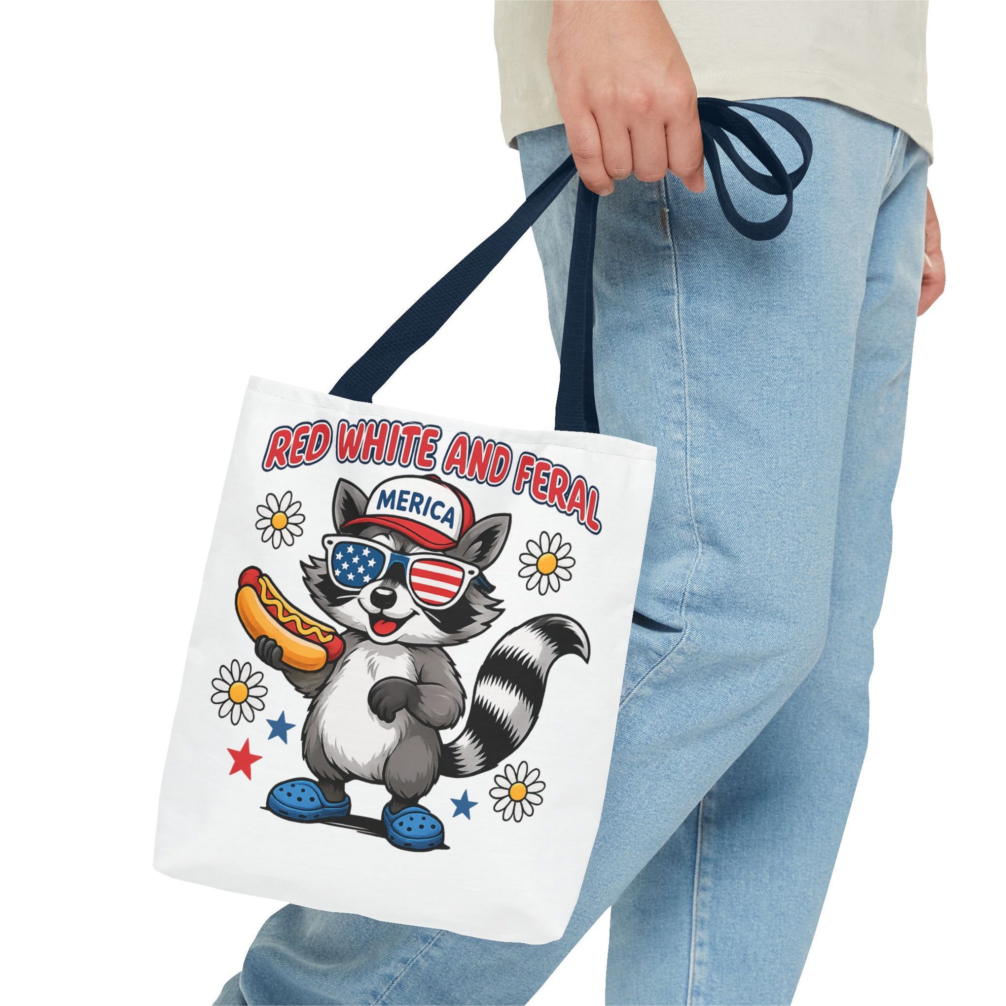 Red, White and Feral Summer Bag
