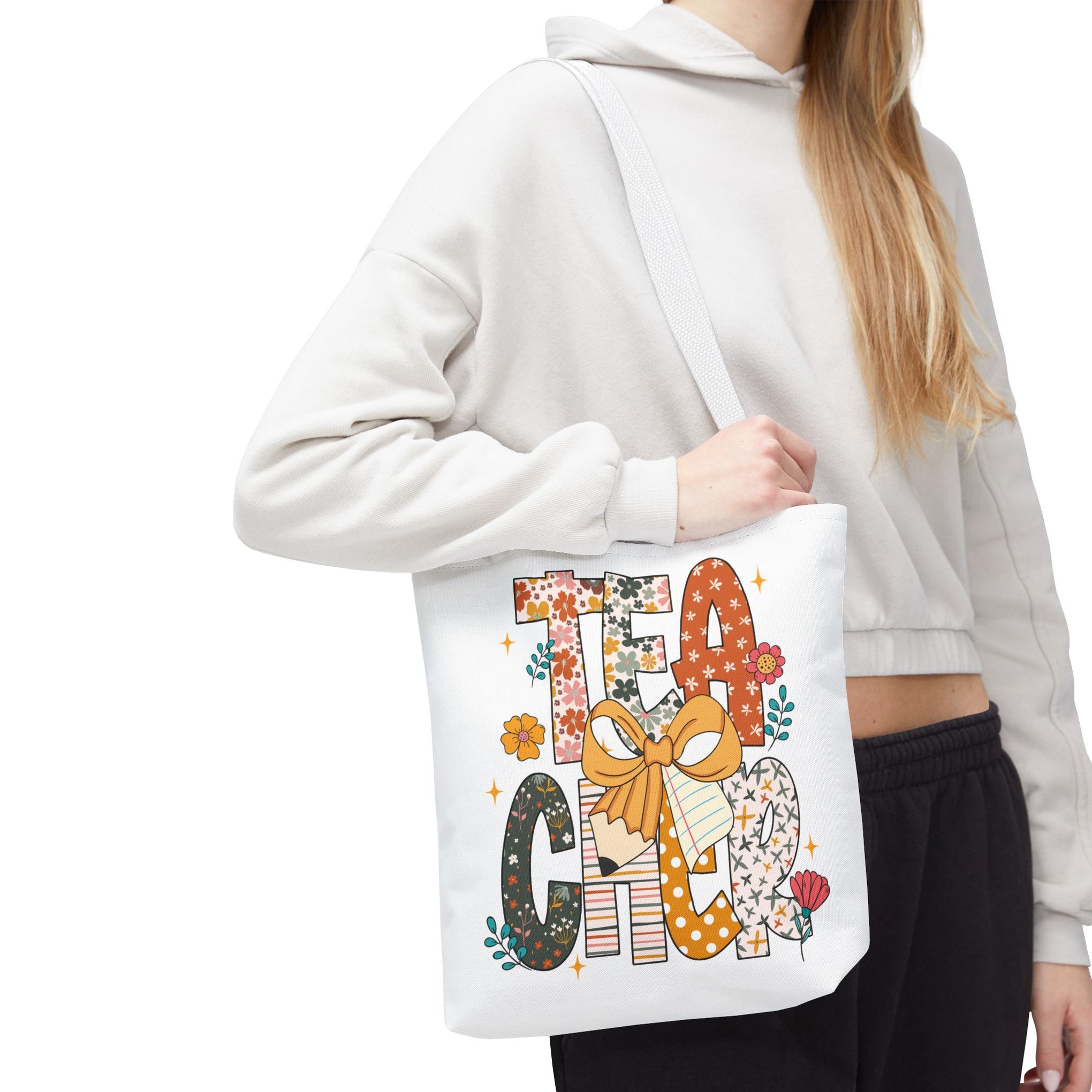 Floral Teacher, Teacher Wildflower Bag