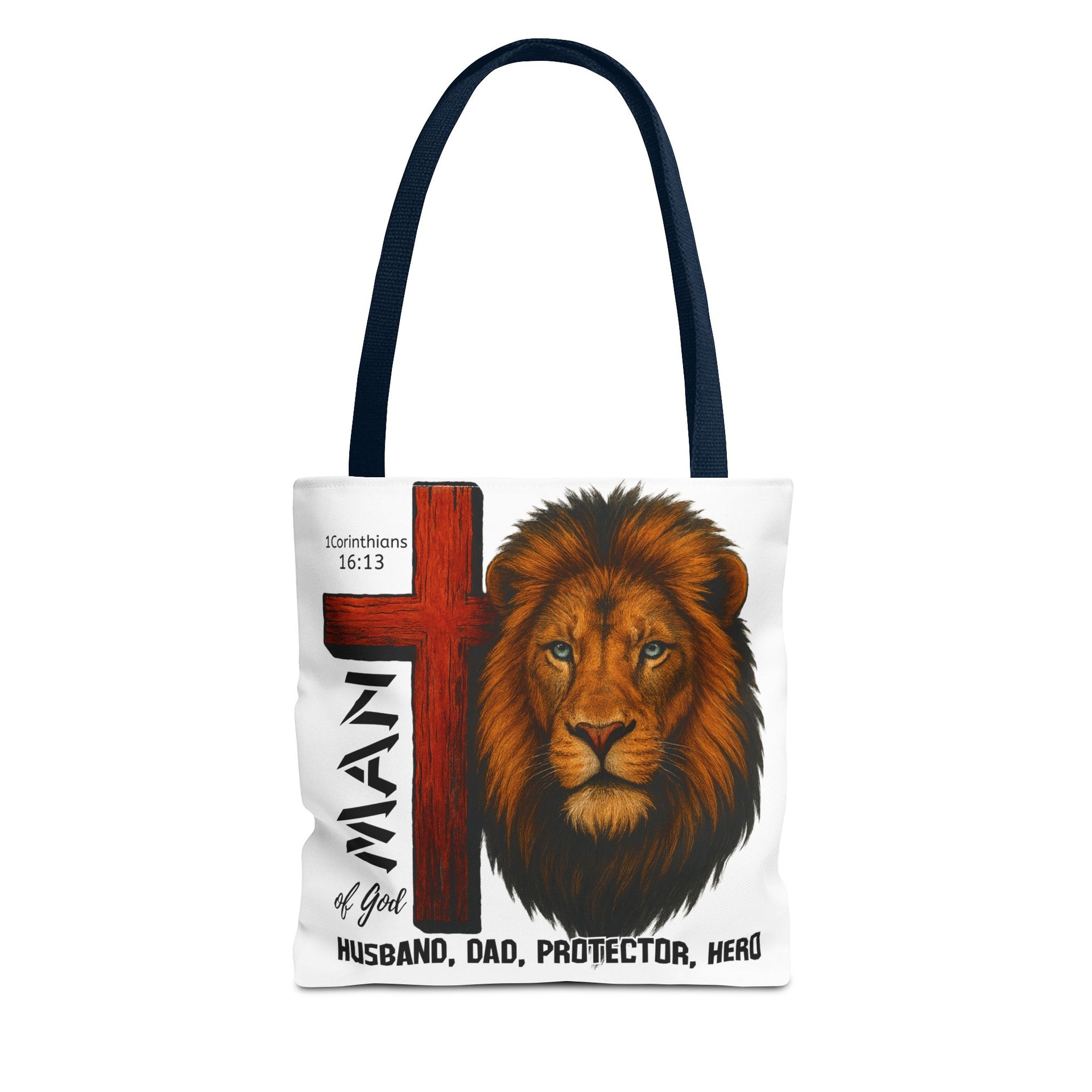 Man of god, Husband, Dad, Protector, Hero Summer bag