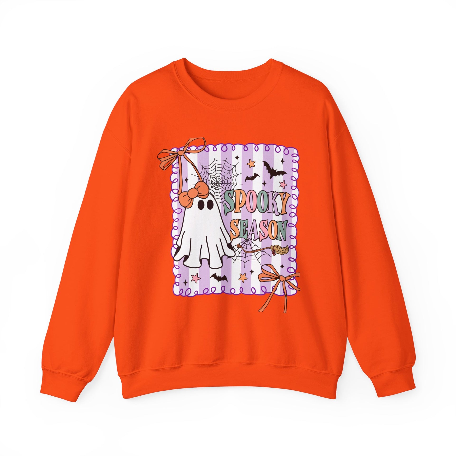Spooky Season, Coquette Ghost Shirt Sweatshirt, Halloween Sweatshirt